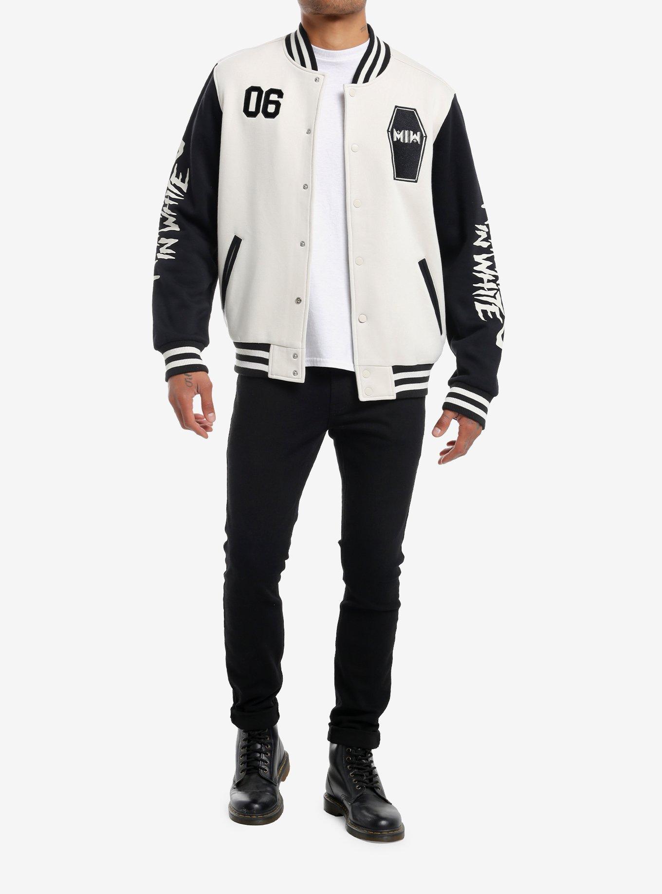 Motionless In White Logos Varsity Jacket, MULTI, alternate
