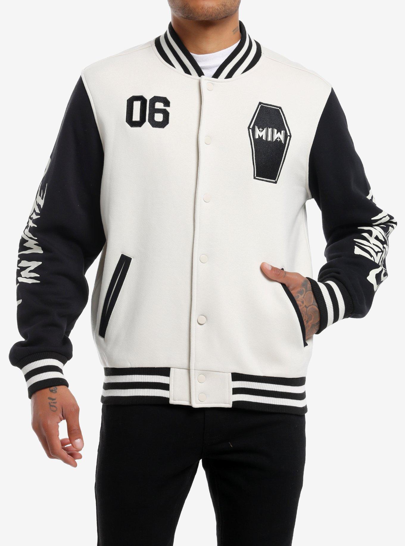 Shop Ice Nine Kills Horrorwood Varsity Jacket