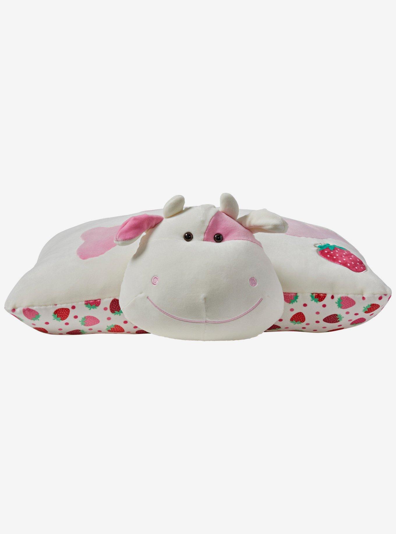 Sweet Scented Strawberry Cow Pillow Pet Puff, , alternate