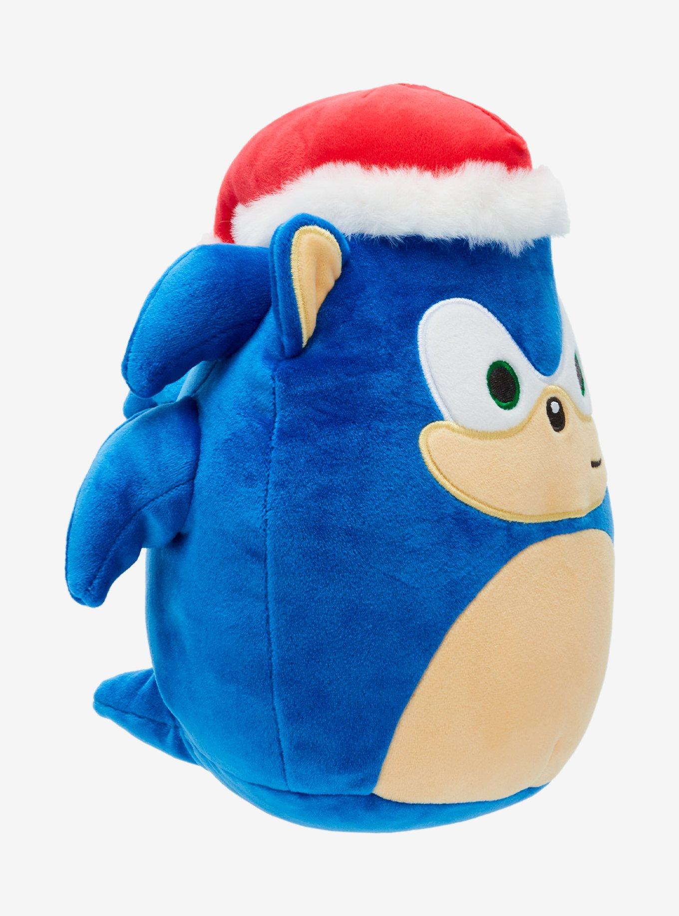 Squishmallows Sonic the Hedgehog Sonic Santa 8 Inch Plush, , hi-res