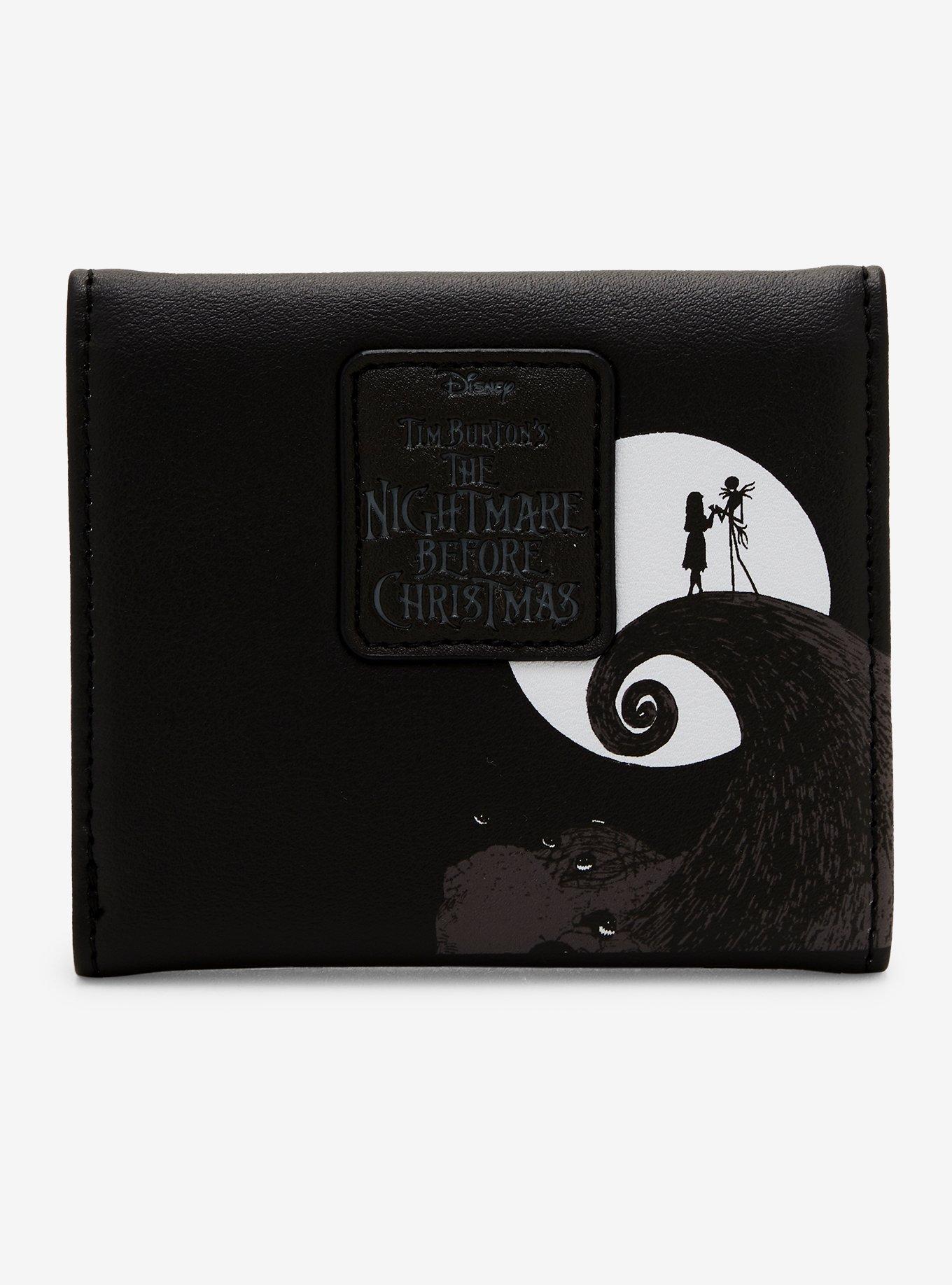 Loungefly The Nightmare Before Christmas Jack & Sally Misfit Love Mini Flap Wallet