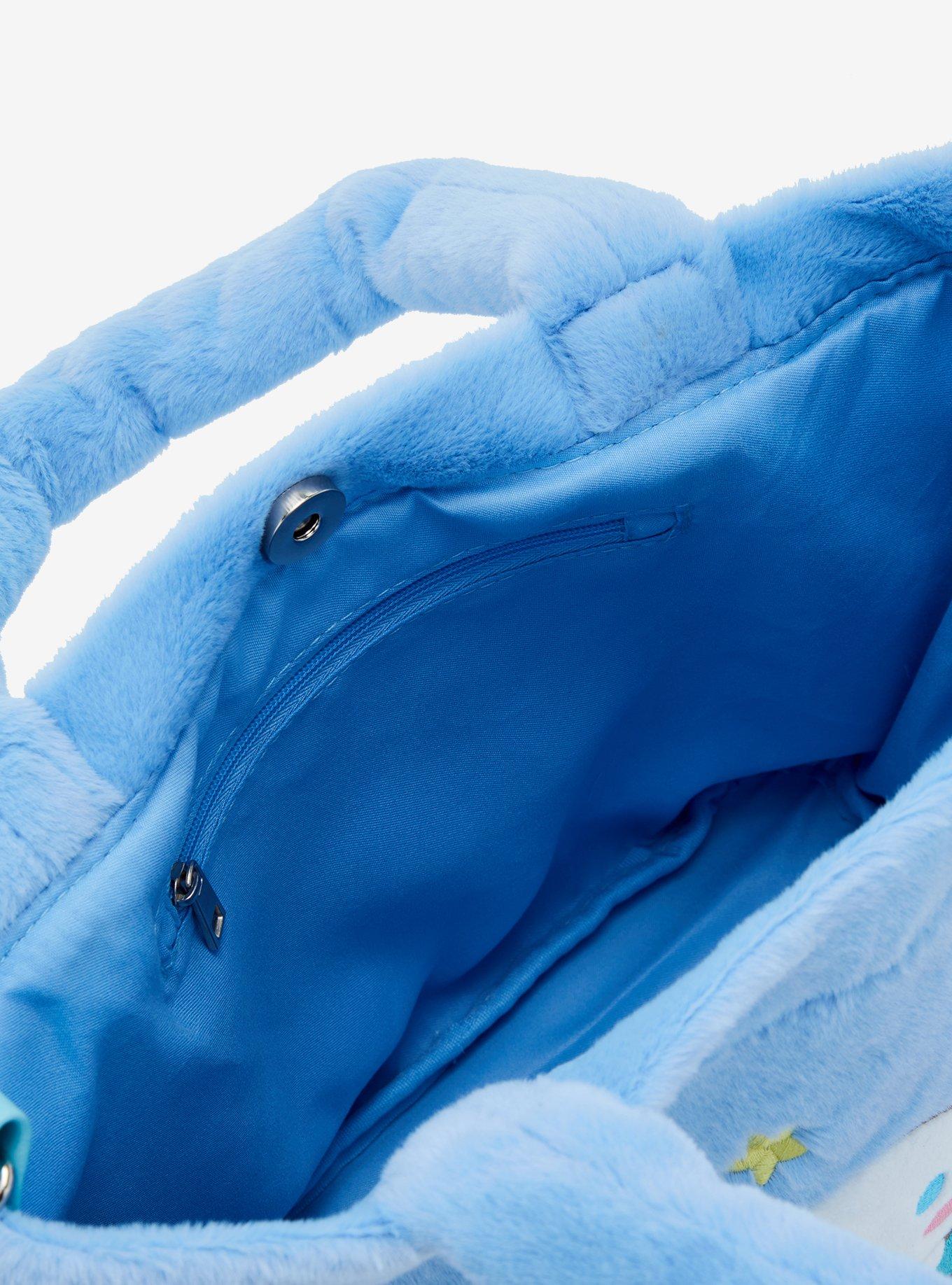 Cinnamoroll Baby Blue Fuzzy Crossbody Bag - Thumbnail 5