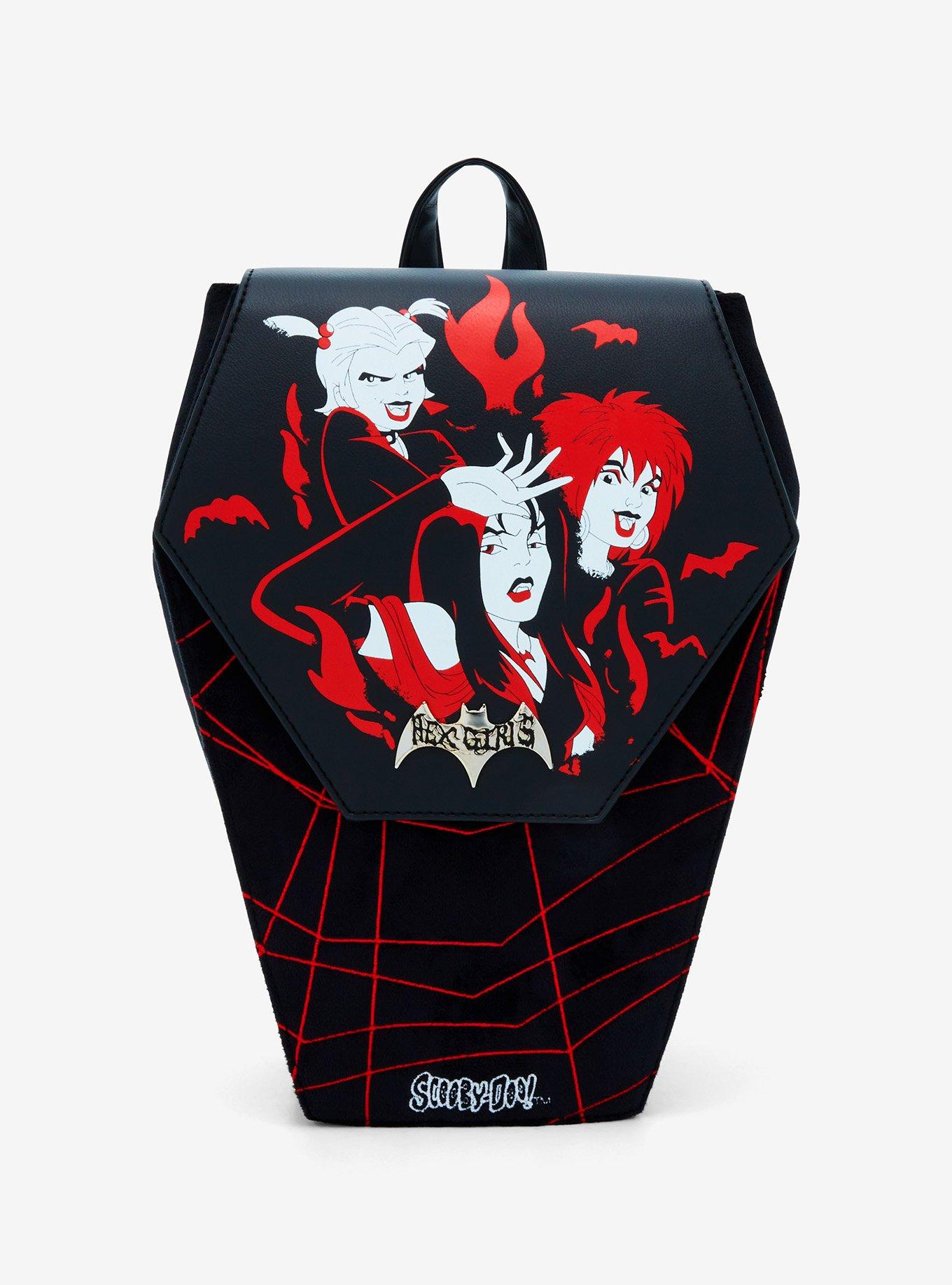 Shop Scooby-Doo! The Hex Girls Coffin Mini Backpack Hot Topic Exclusive