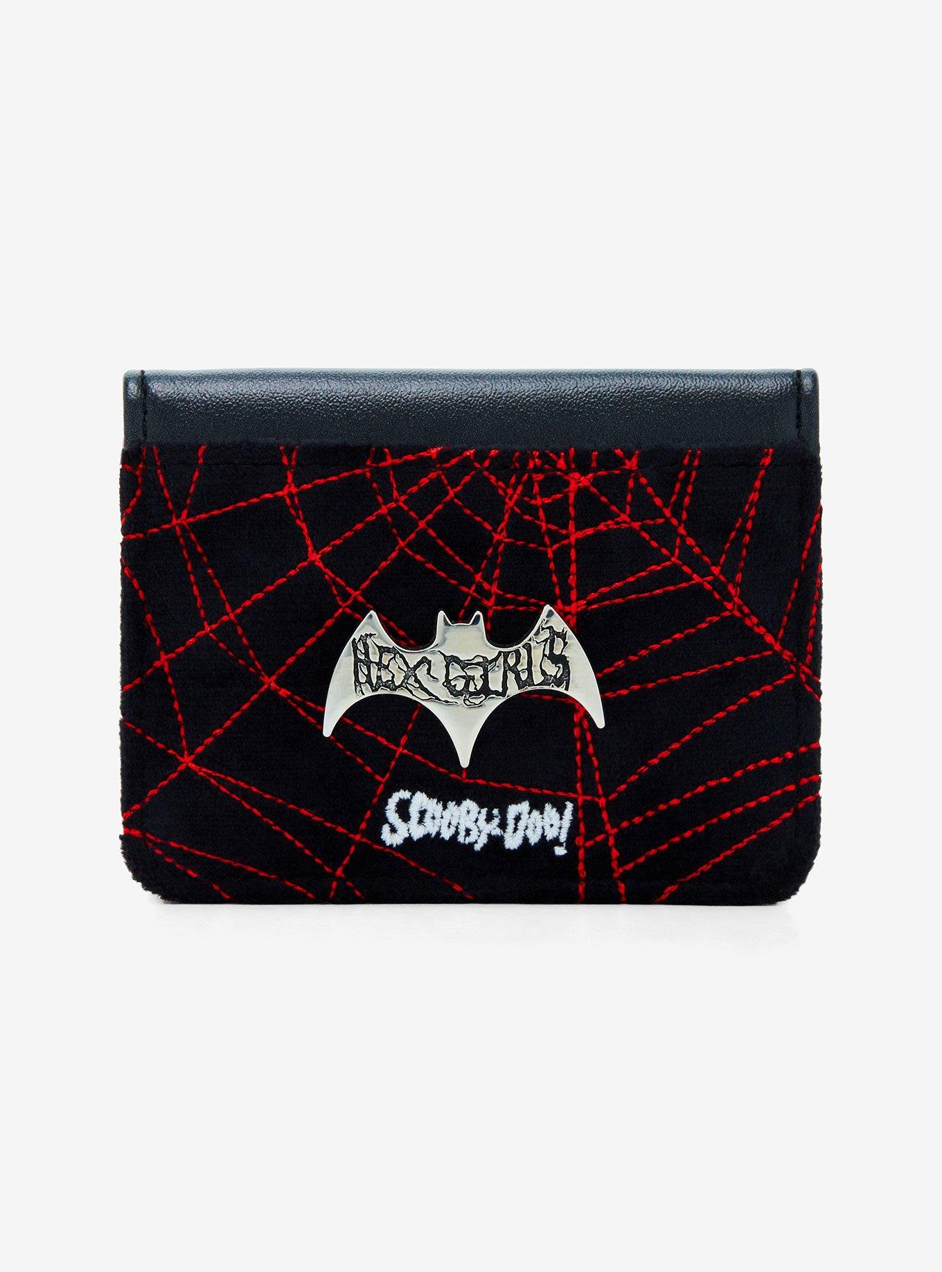 Scooby-Doo! The Hex Girls Spiderweb Mini Wallet Hot Topic Exclusive, , hi-res