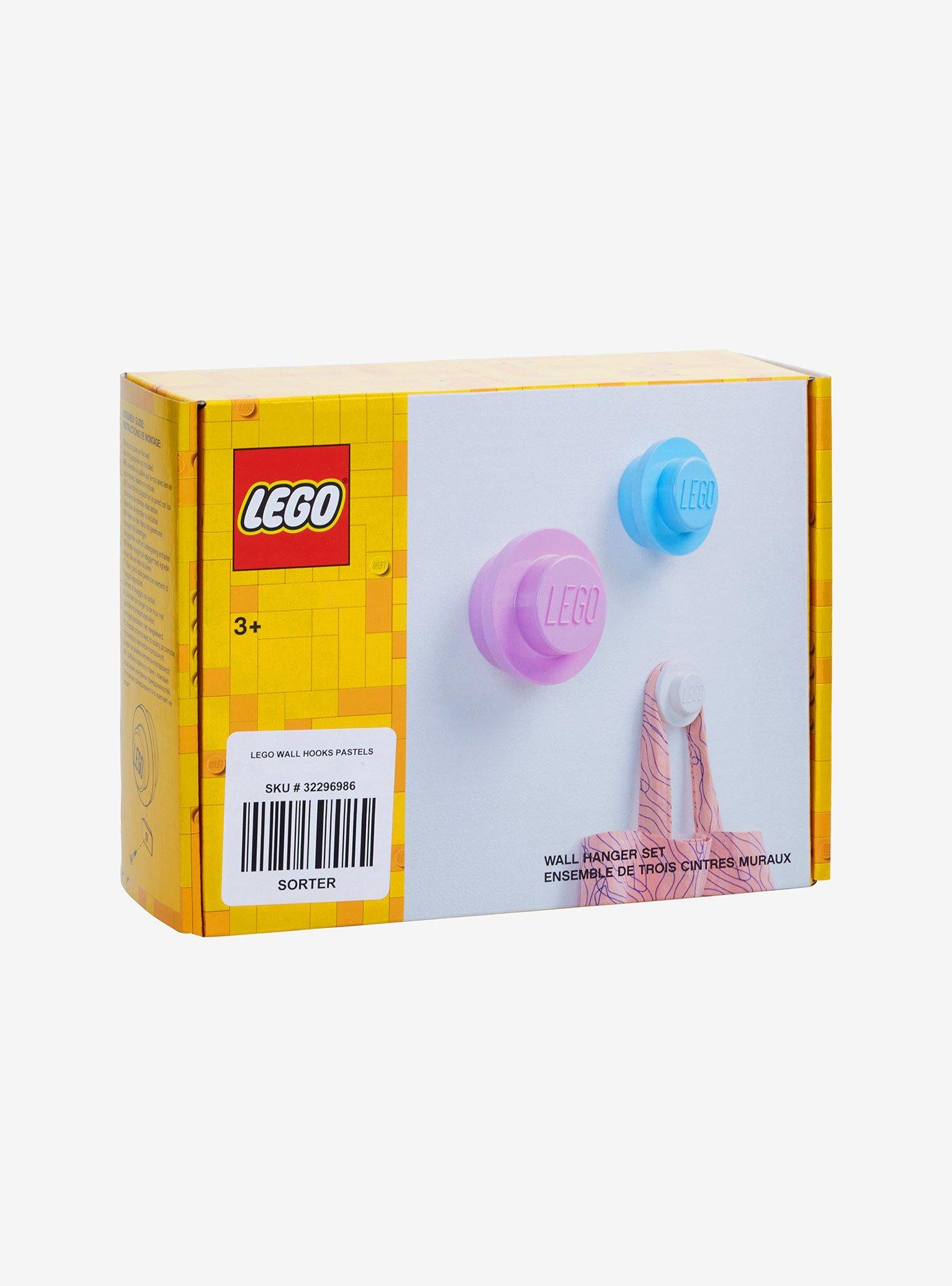 LEGO Pastel Wall Hooks, , alternate