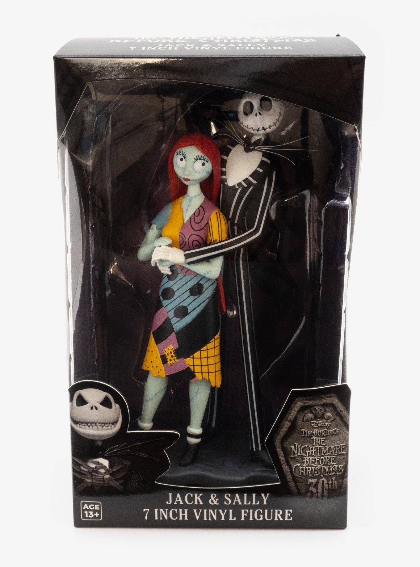 The Nightmare Before Christmas Jack & Sally Vinyl Figure, , alternate