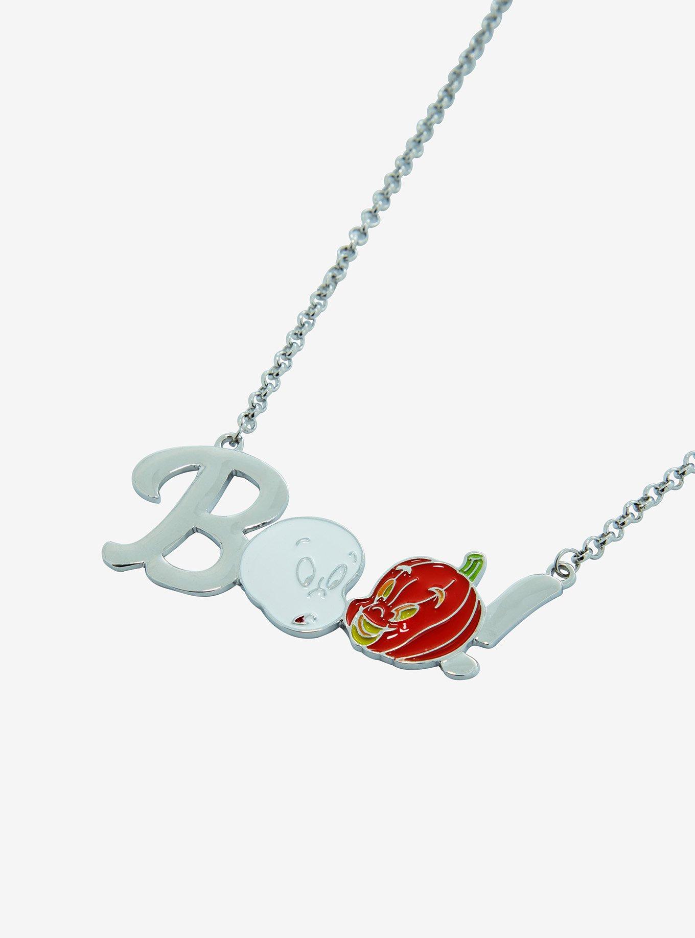 Casper The Friendly Ghost Boo Necklace, , alternate
