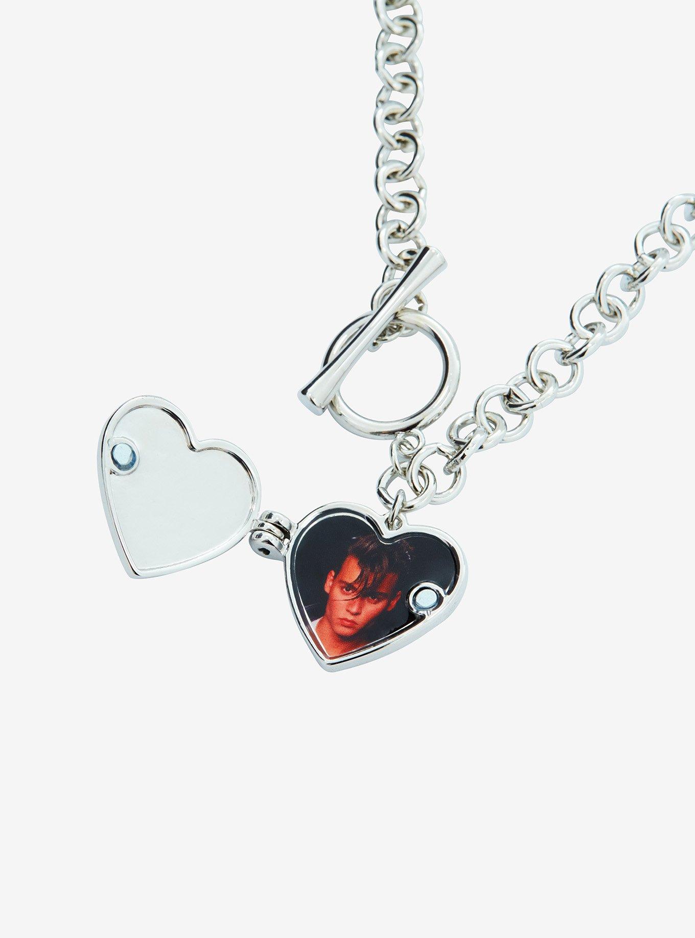 Cry-Baby Heart Locket Necklace