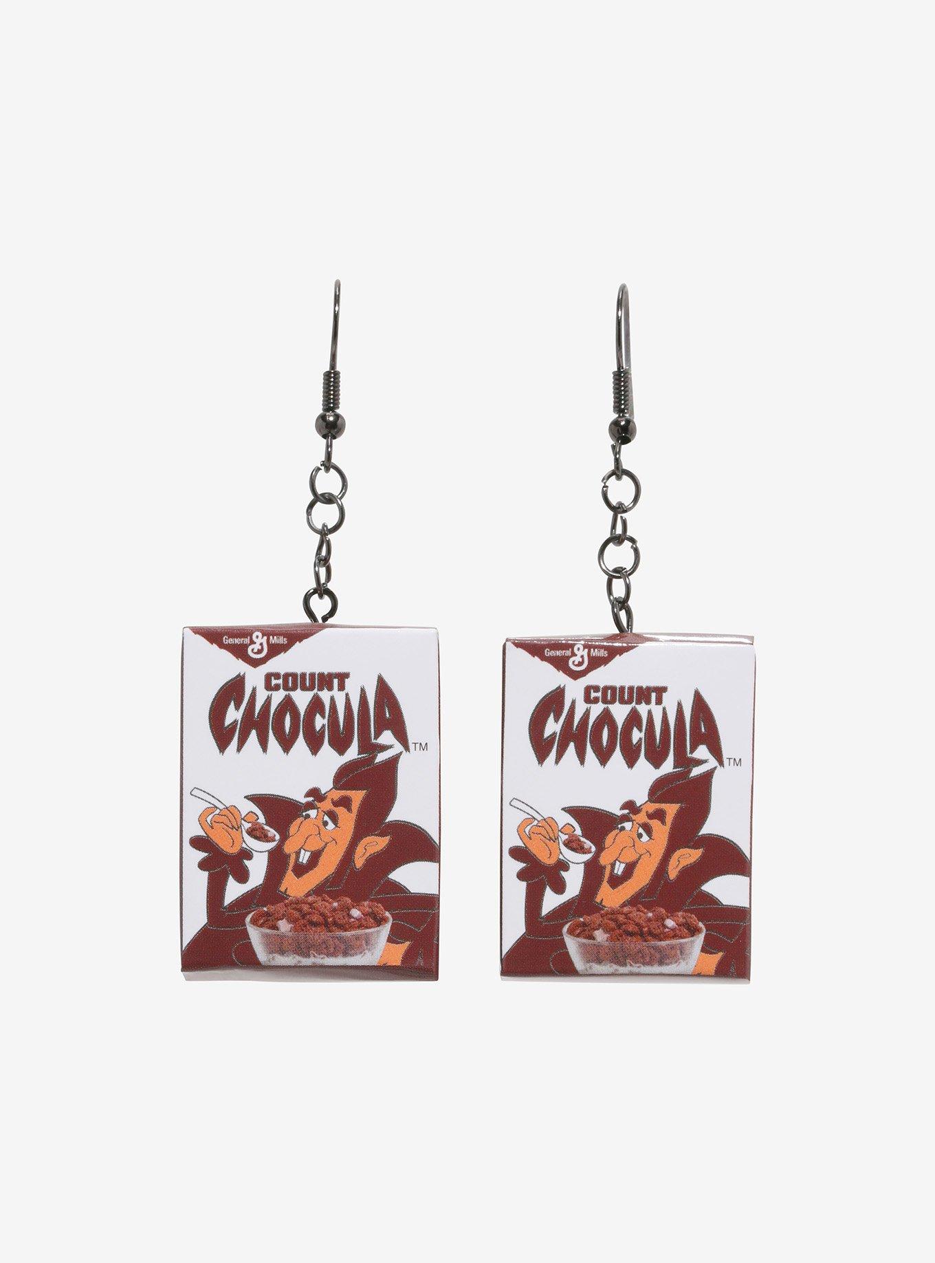 Monster Cereals Count Chocula Earrings