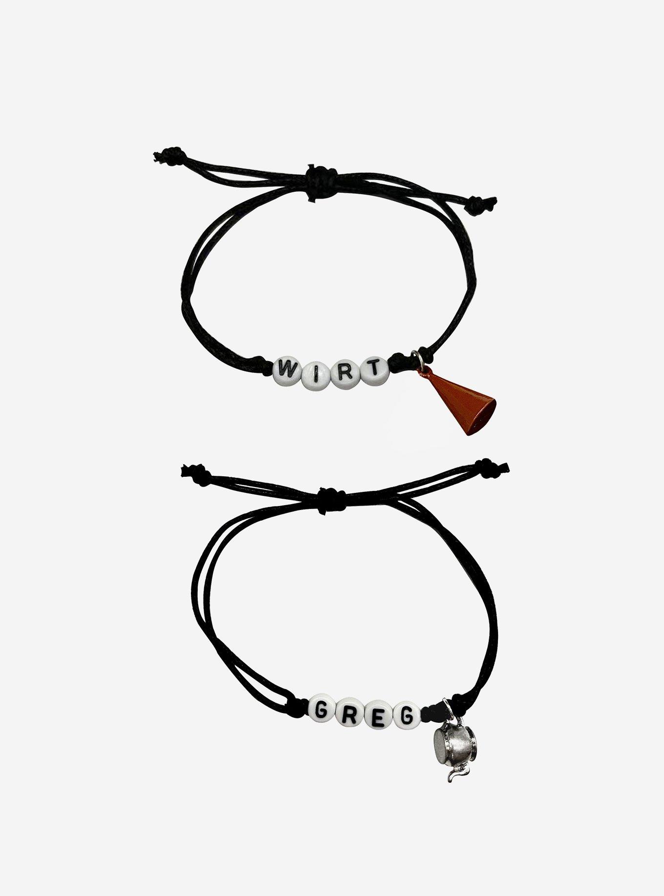 Over The Garden Wall Wirt & Greg Best Friend Cord Bracelet Set, , hi-res