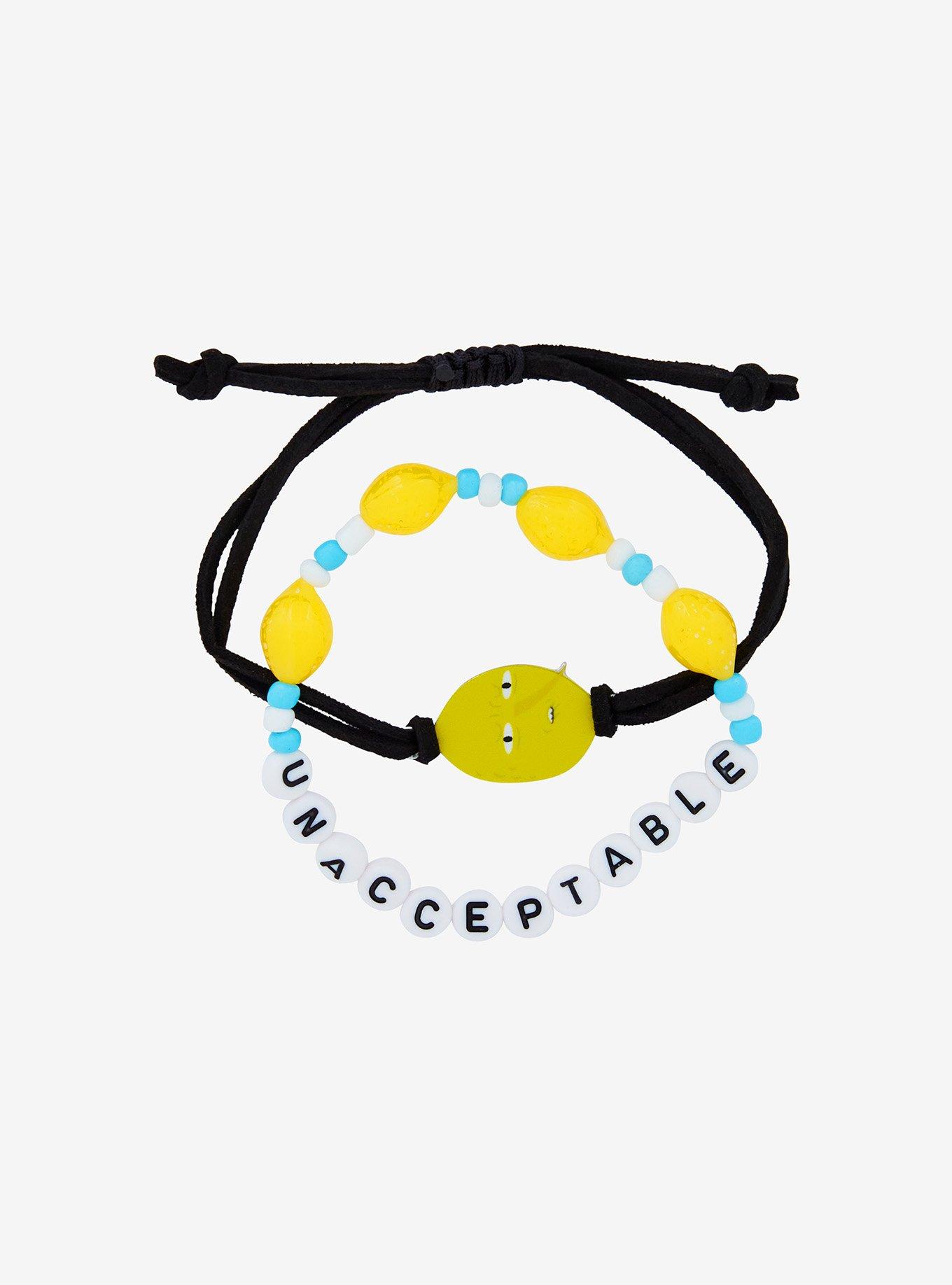 Adventure Time Lemongrab Bracelet Set, , alternate