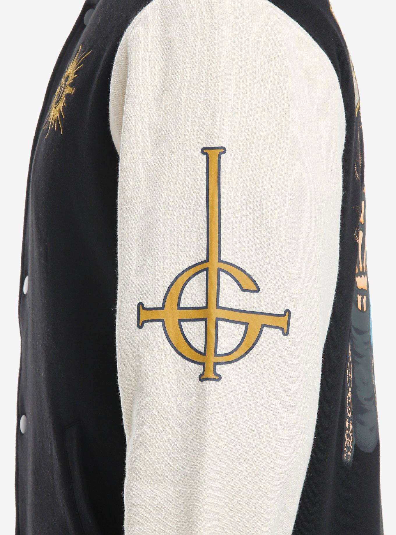 Ghost Logos Varsity Jacket, MULTI, alternate