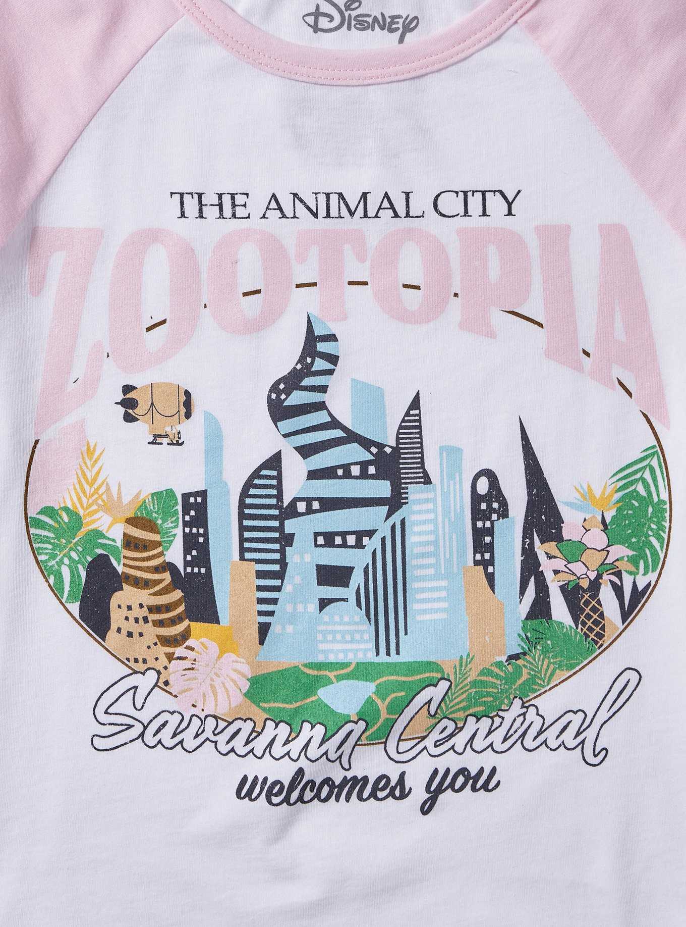 Disney Zootopia Savanna Central Raglan Girls Baby T-Shirt, , hi-res