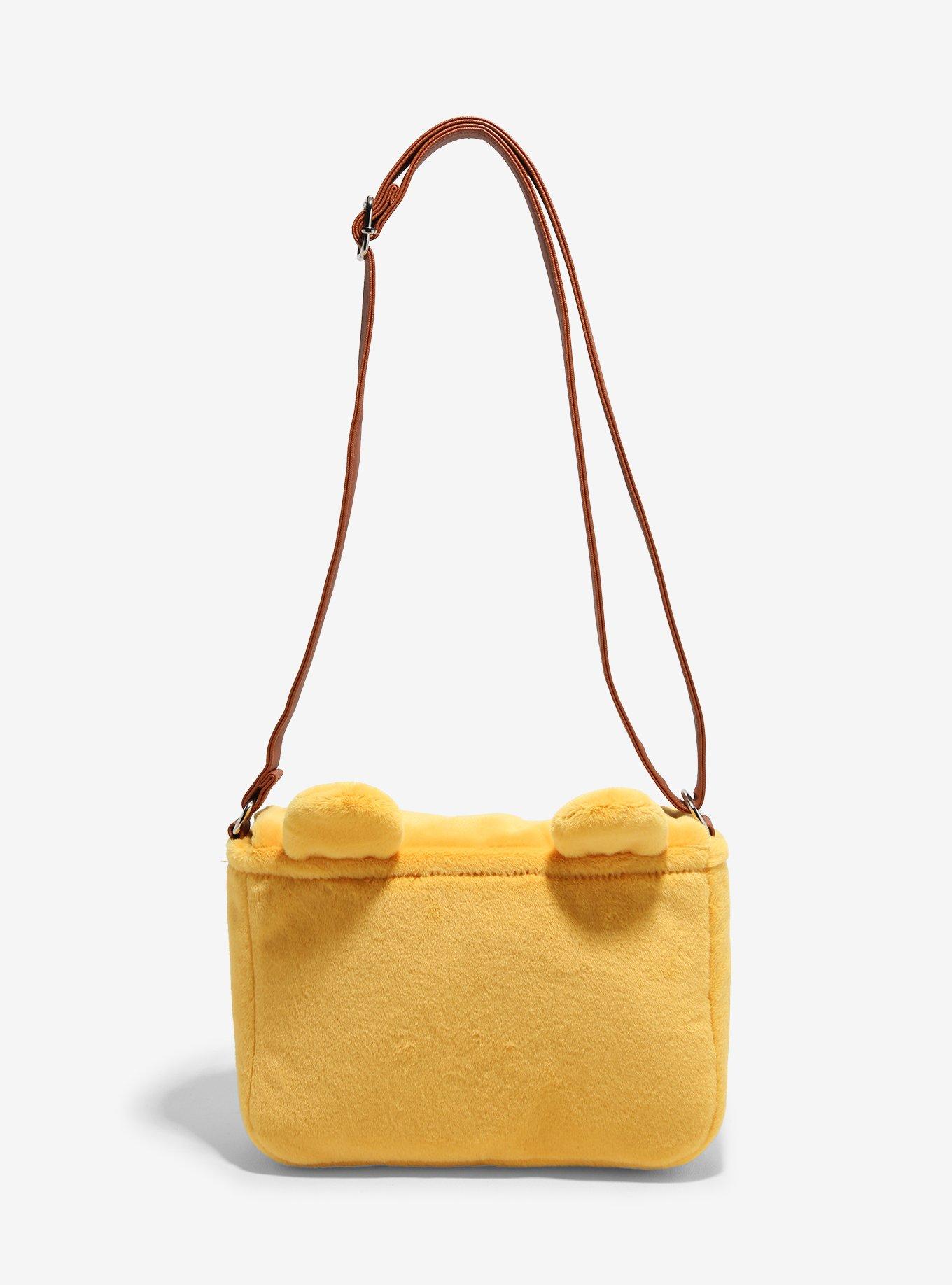 Disney Winnie The Pooh Plush Figural Crossbody Bag