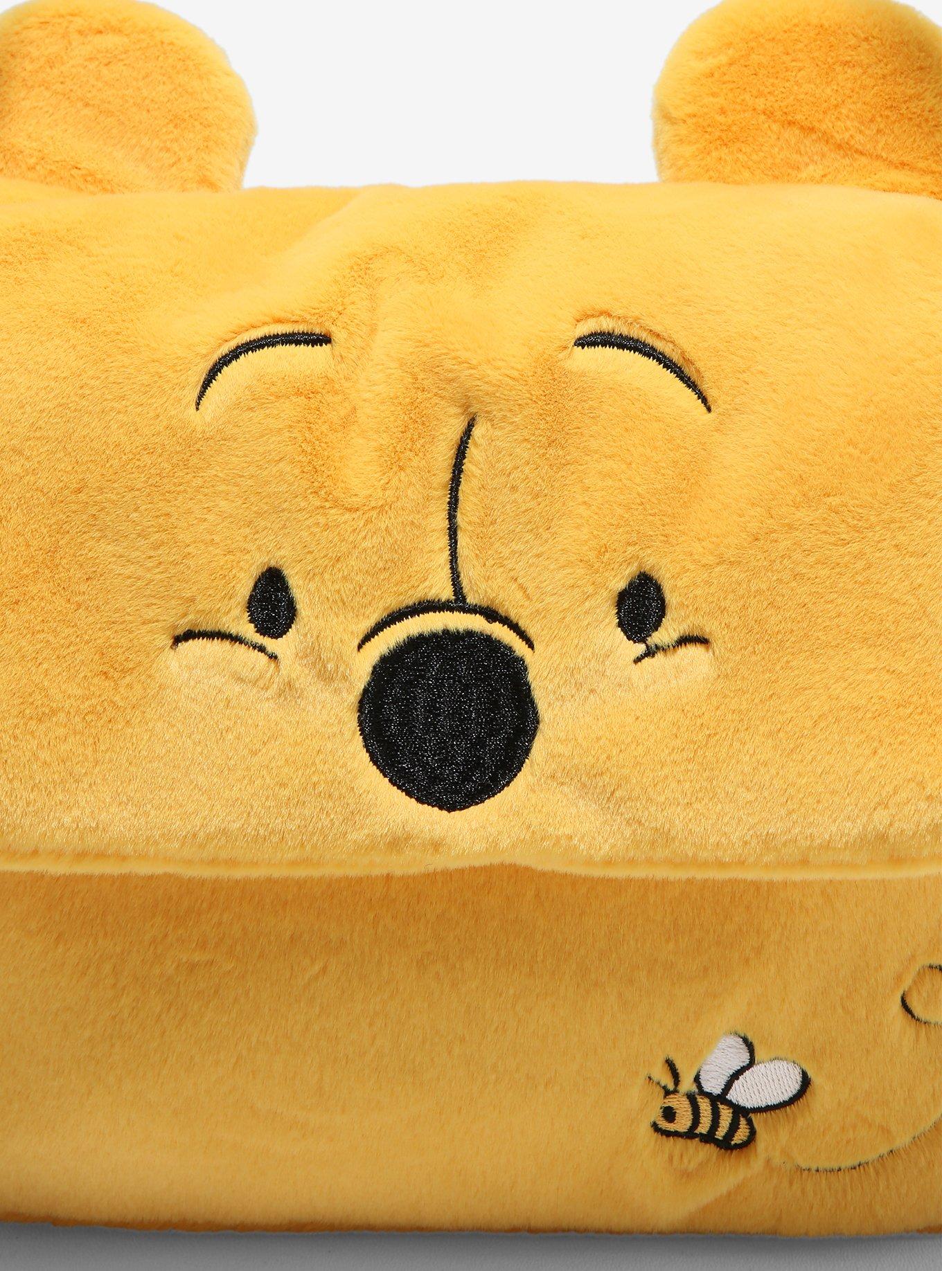 Disney Winnie The Pooh Plush Figural Crossbody Bag, , alternate