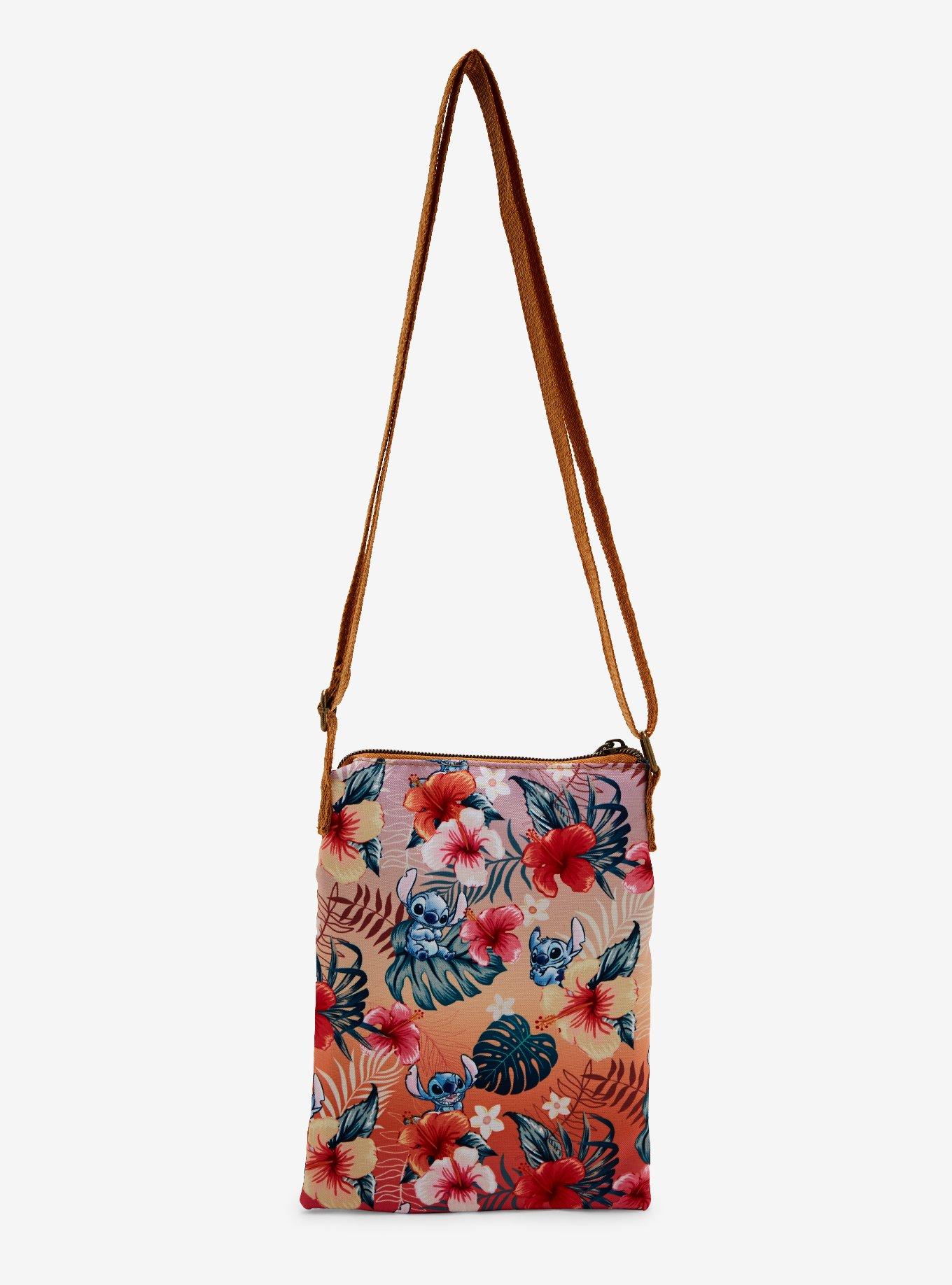 Loungefly Disney Stitch Sunset Passport Crossbody Bag, , alternate