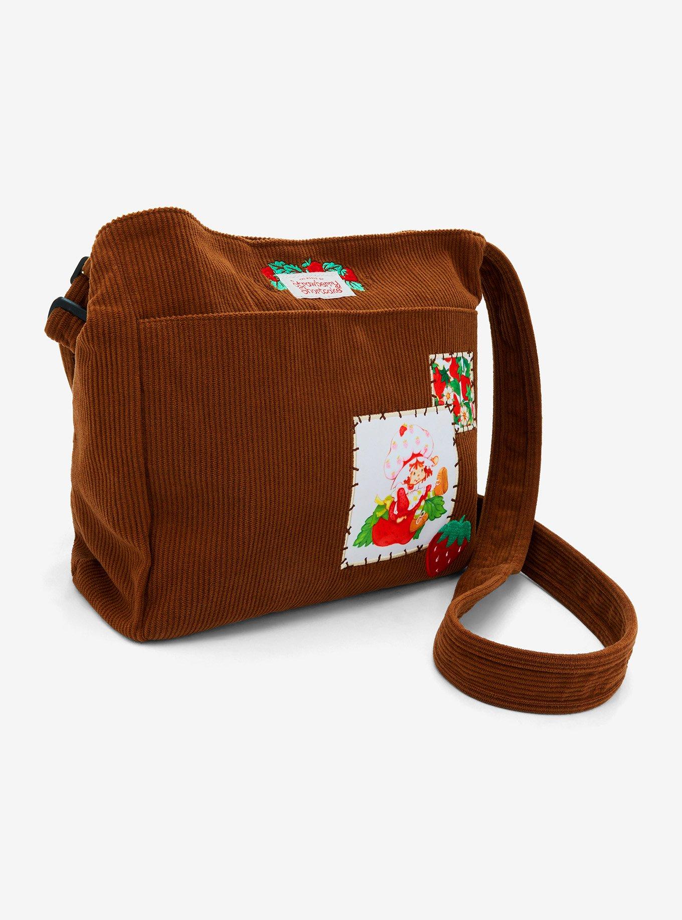 Strawberry Shortcake Patches Corduroy Messenger Bag, , alternate