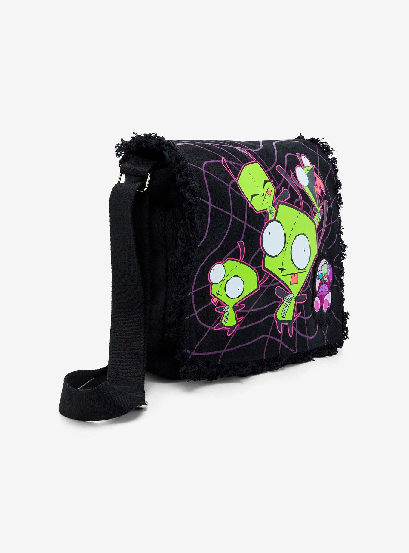 Invader Zim GIR Poses Messenger Bag, , hi-res