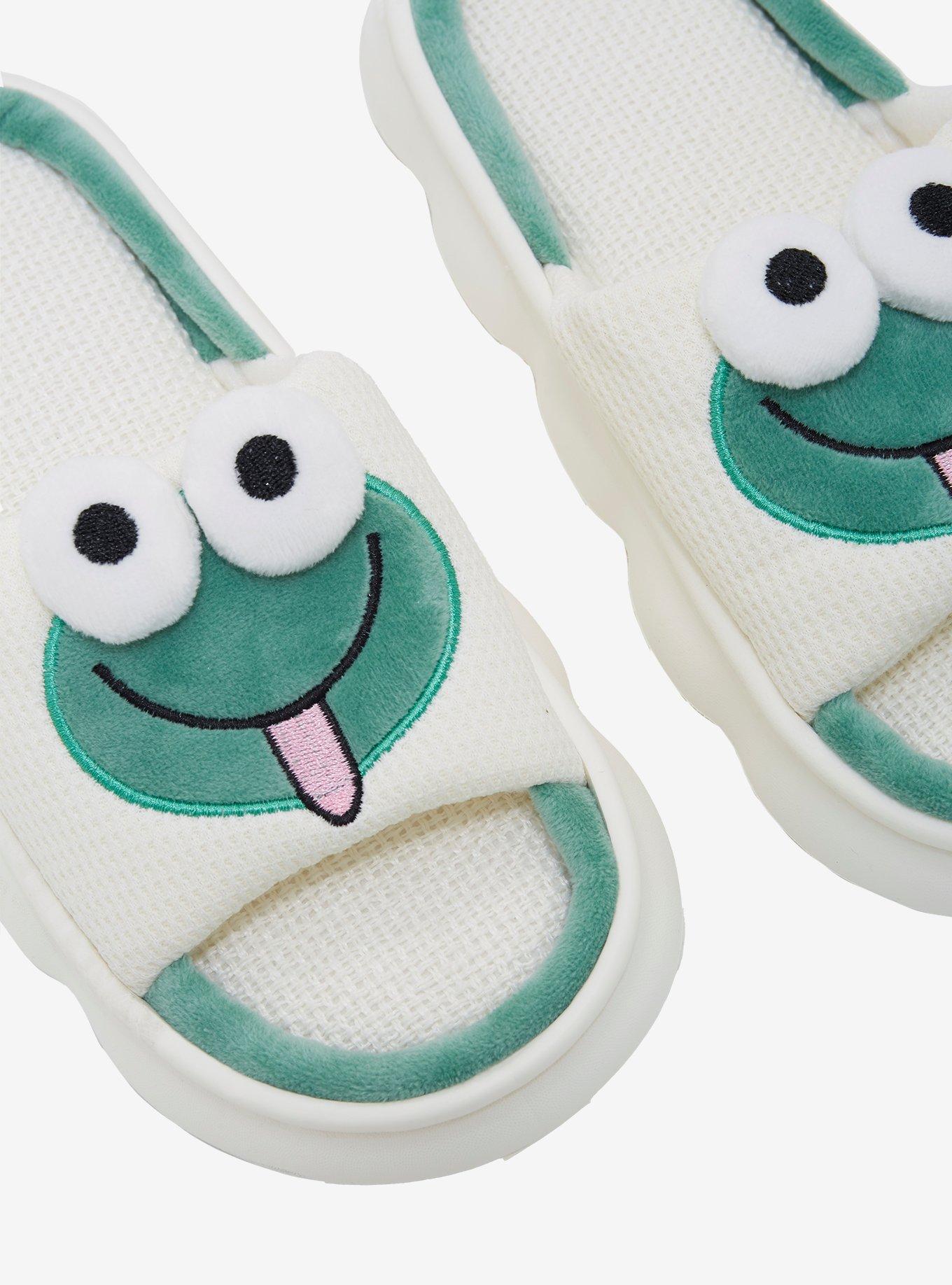 Frog 3D Eye Slippers, MULTI, alternate