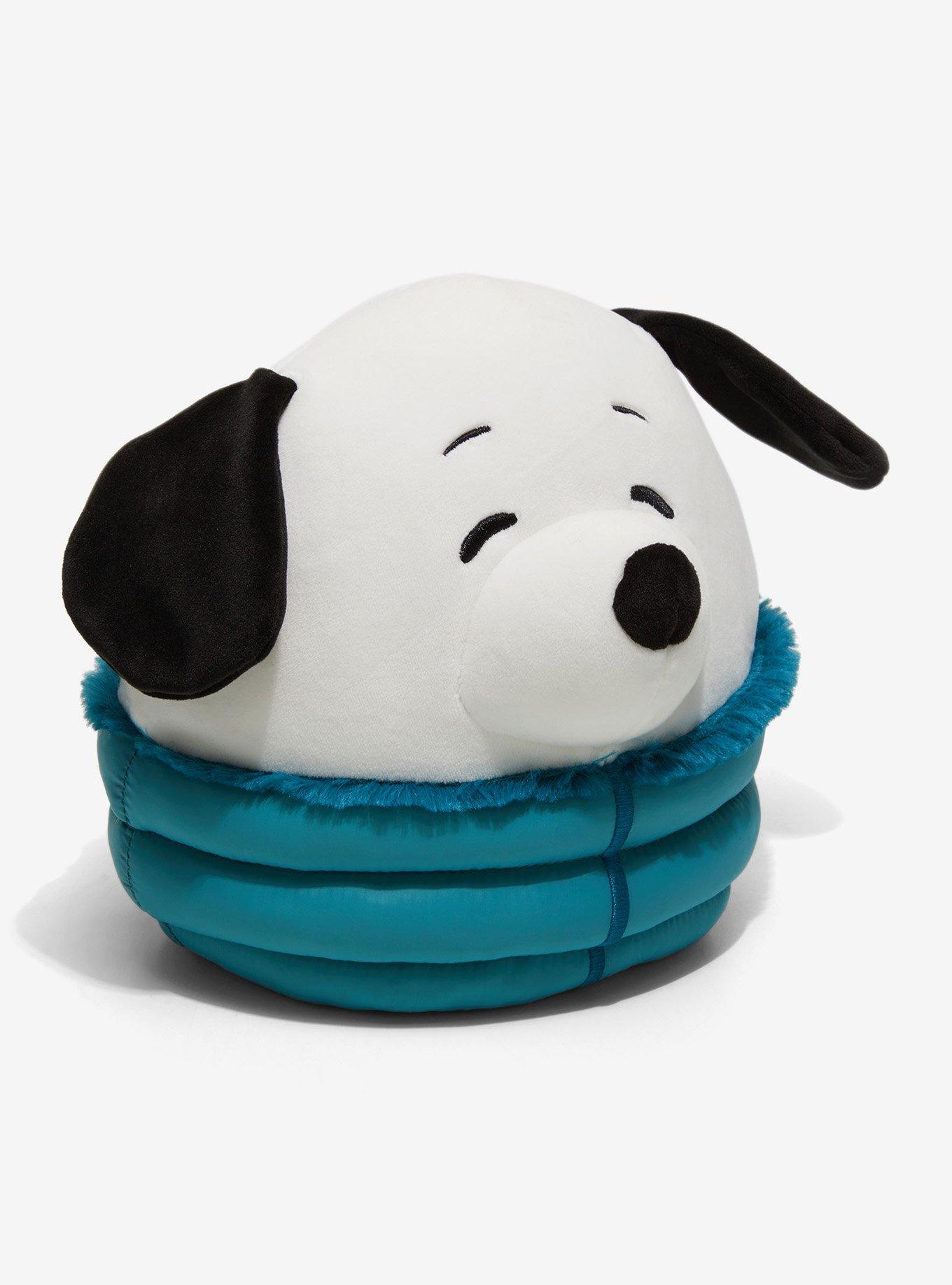 Squishmallows Peanuts Puffer Jacket Snoopy 8 Inch Plush, , alternate