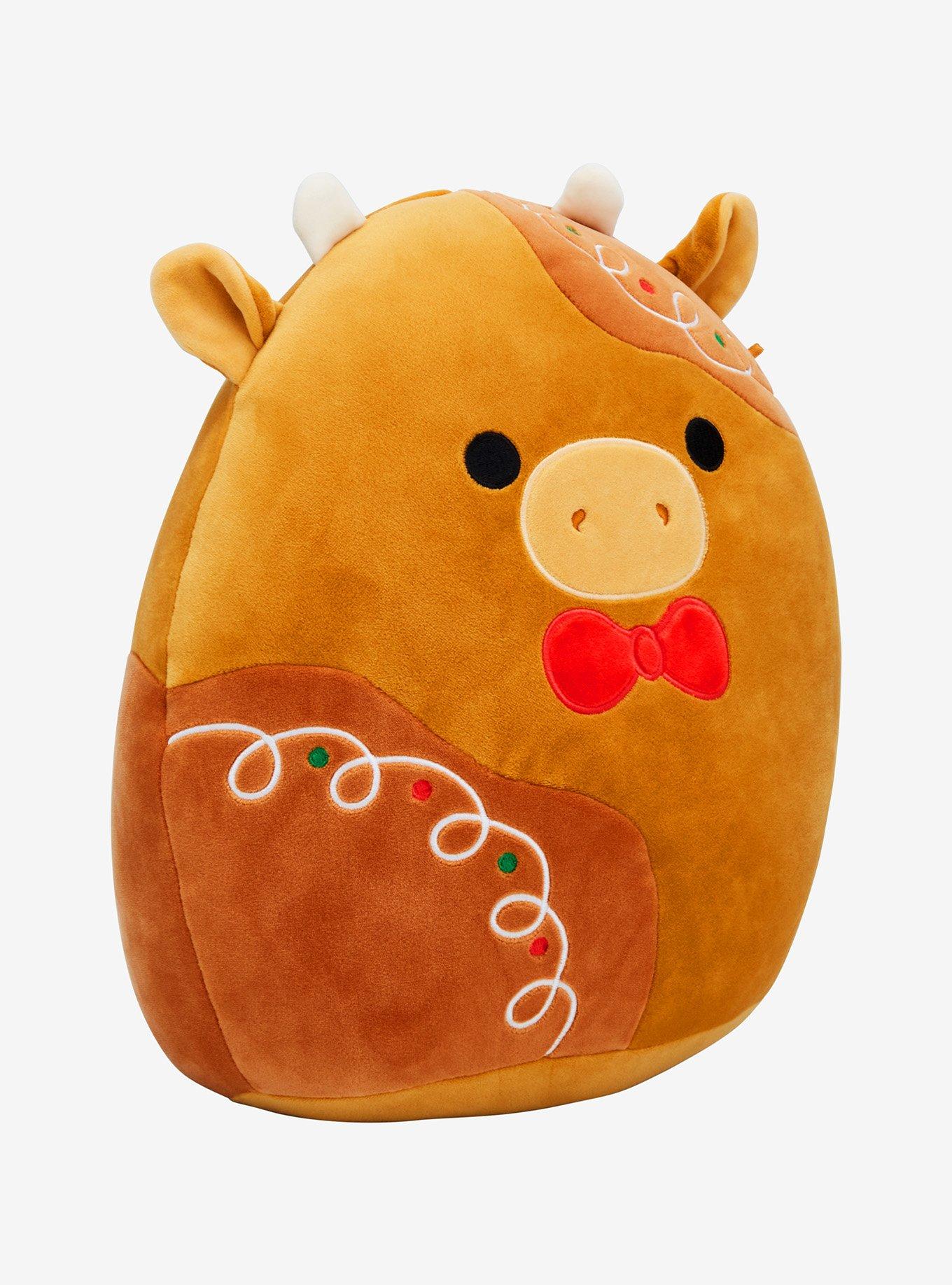 Squishmallows Jericho the Gingerbread Cow 12 Inch Plush, , alternate
