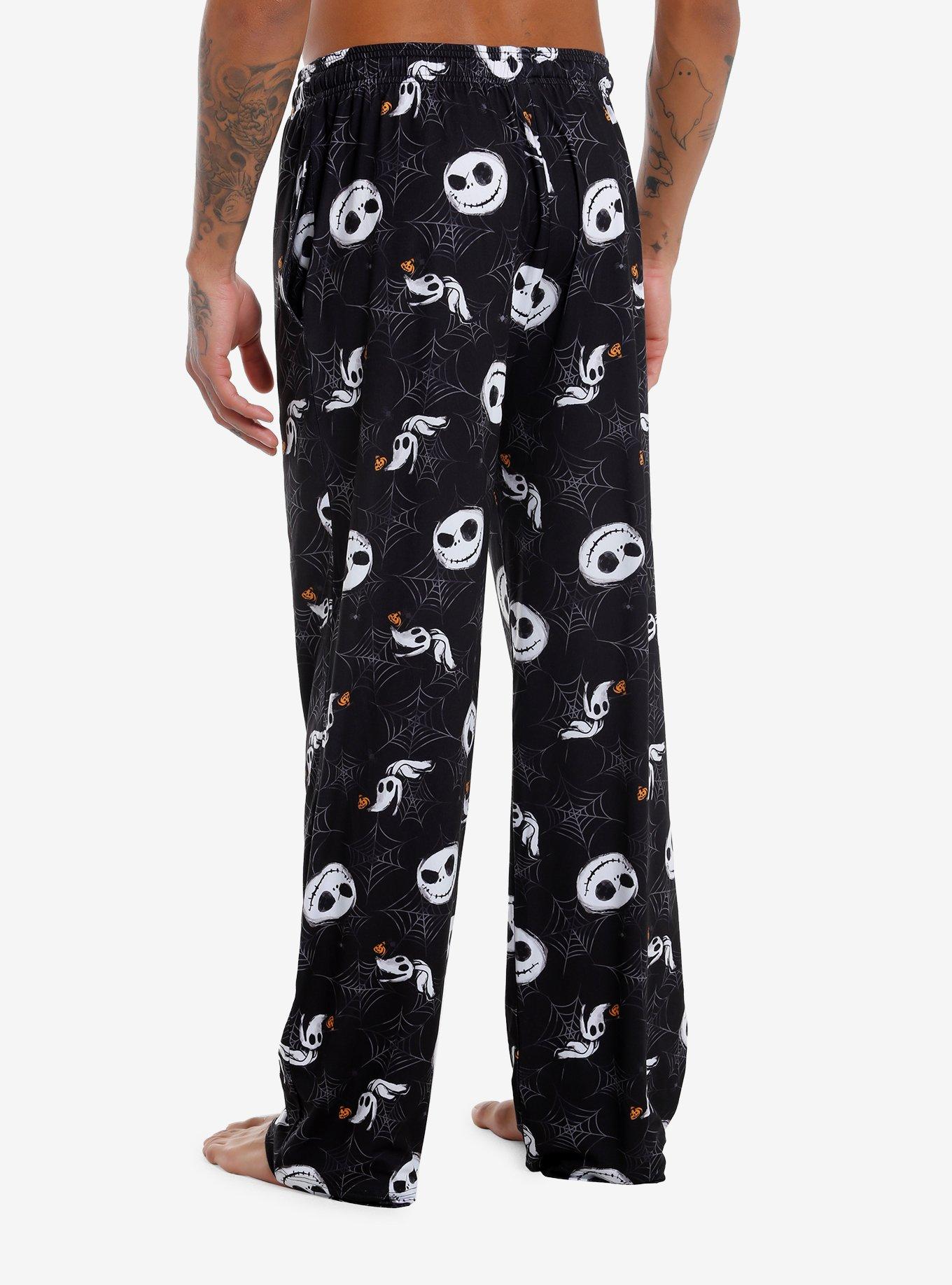 The Nightmare Before Christmas Jack Spiderweb Pajama Pants, , hi-res