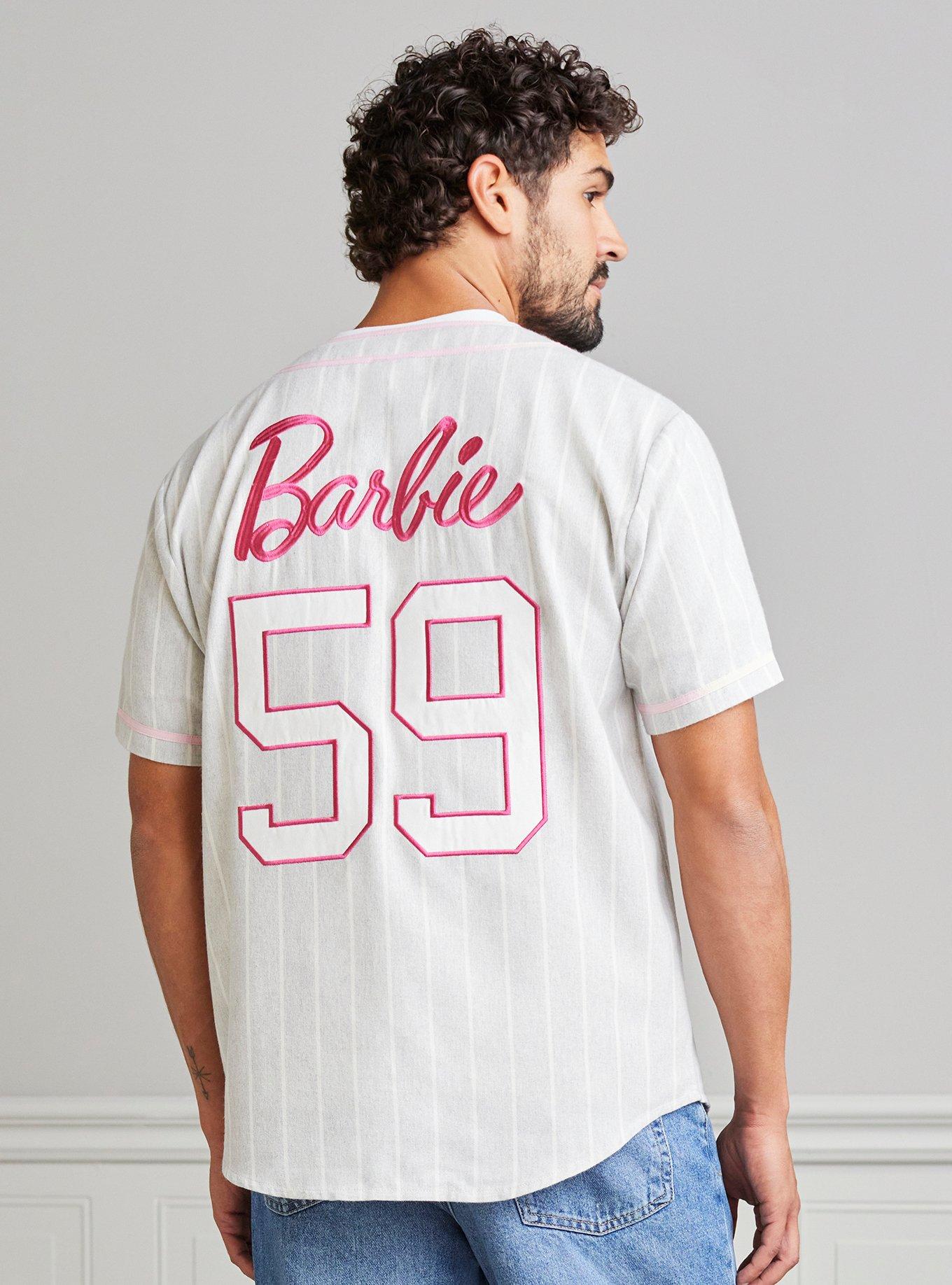 Our Universe Barbie Baseball Jersey Her Universe Exclusive, MULTI, alternate