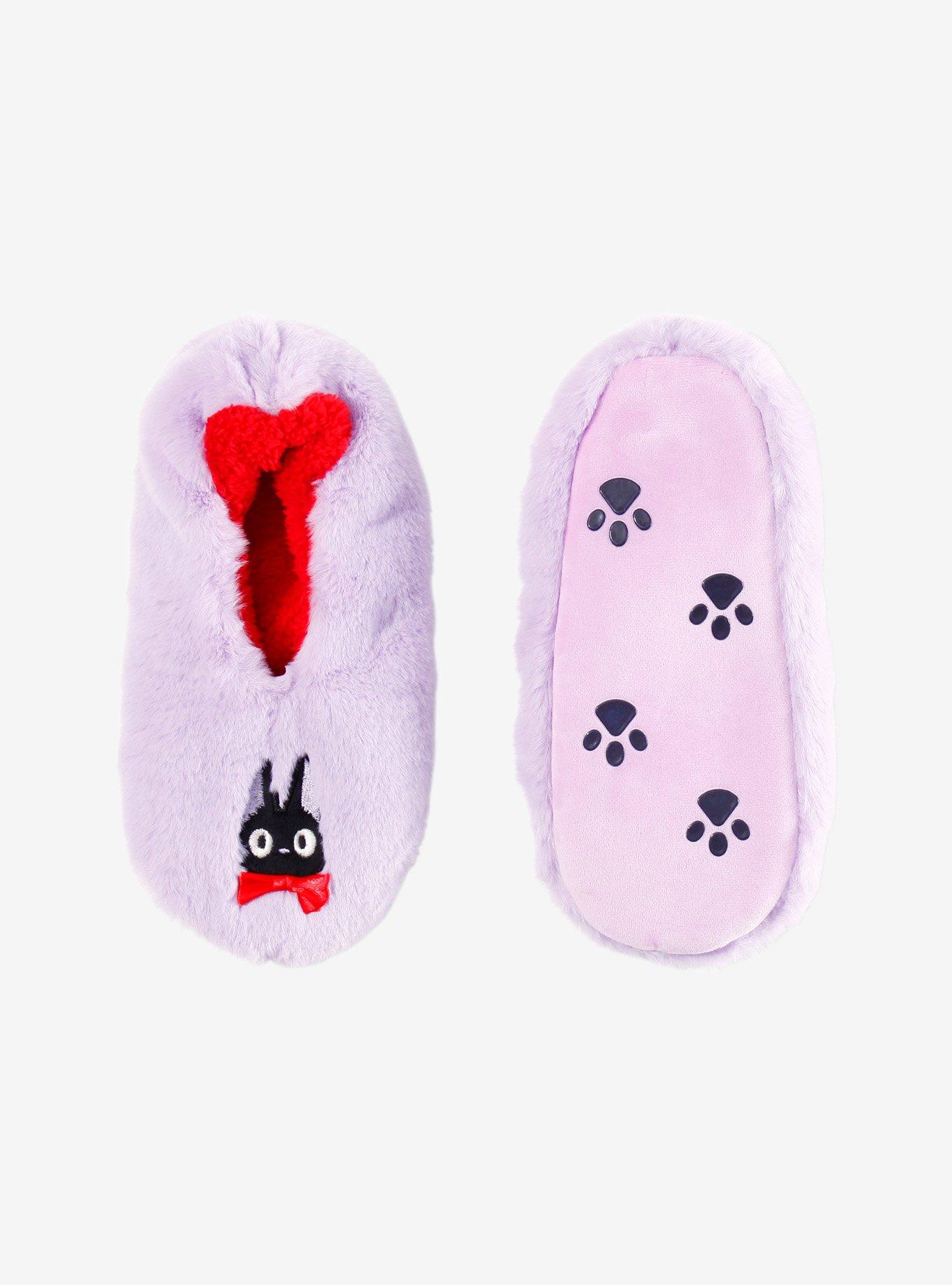 Studio Ghibli® Kiki's Delivery Service Jiji Cozy Slippers, , hi-res