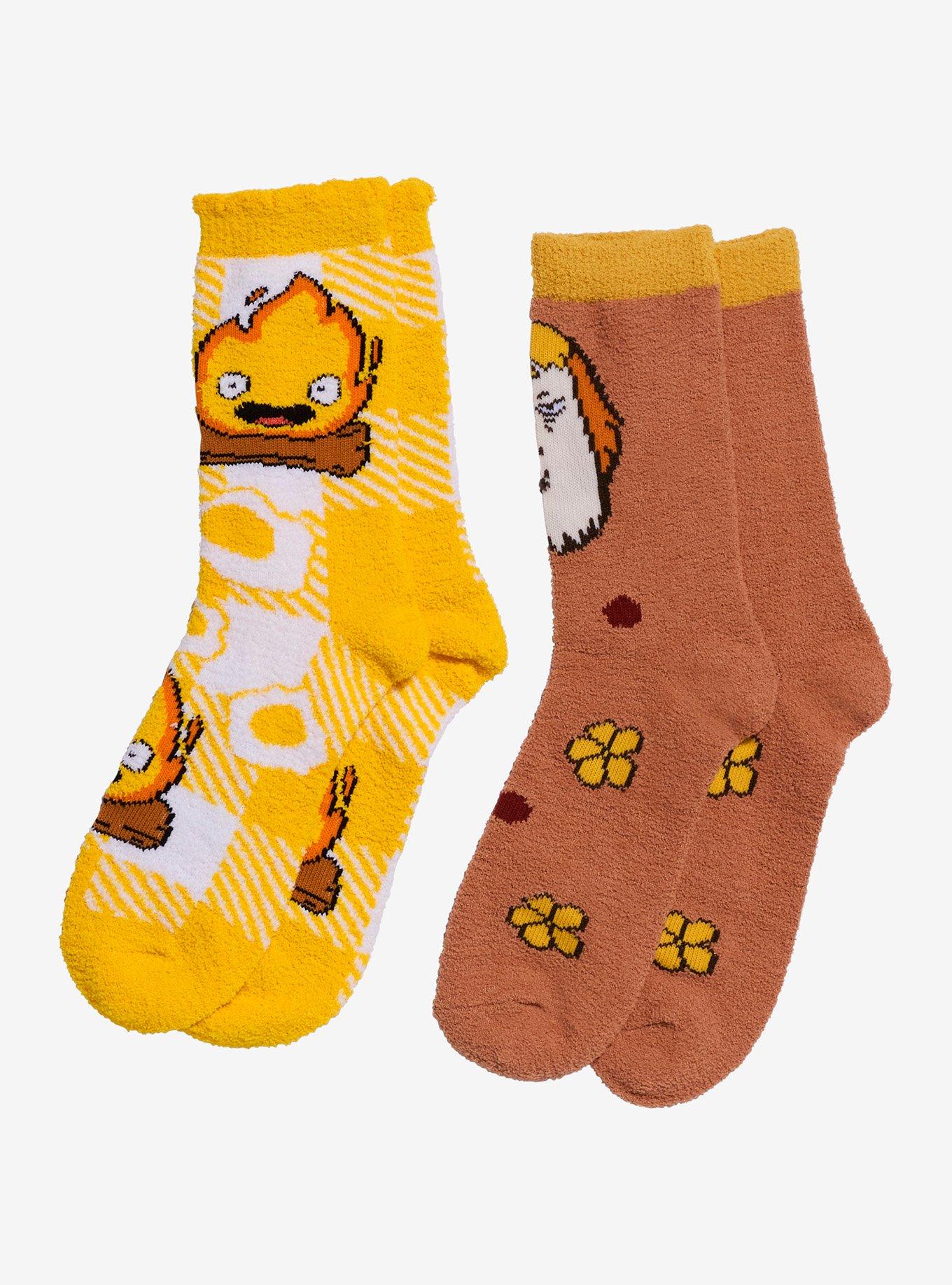 Studio Ghibli® Howl's Moving Castle Calcifer & Heen Cozy Socks, , hi-res