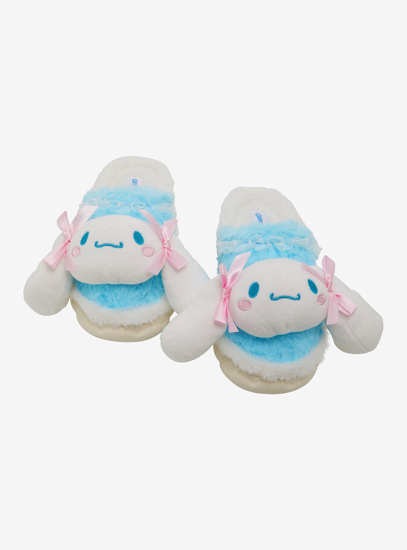 Cinnamoroll Ribbon Puffy Plush Sandals, , hi-res