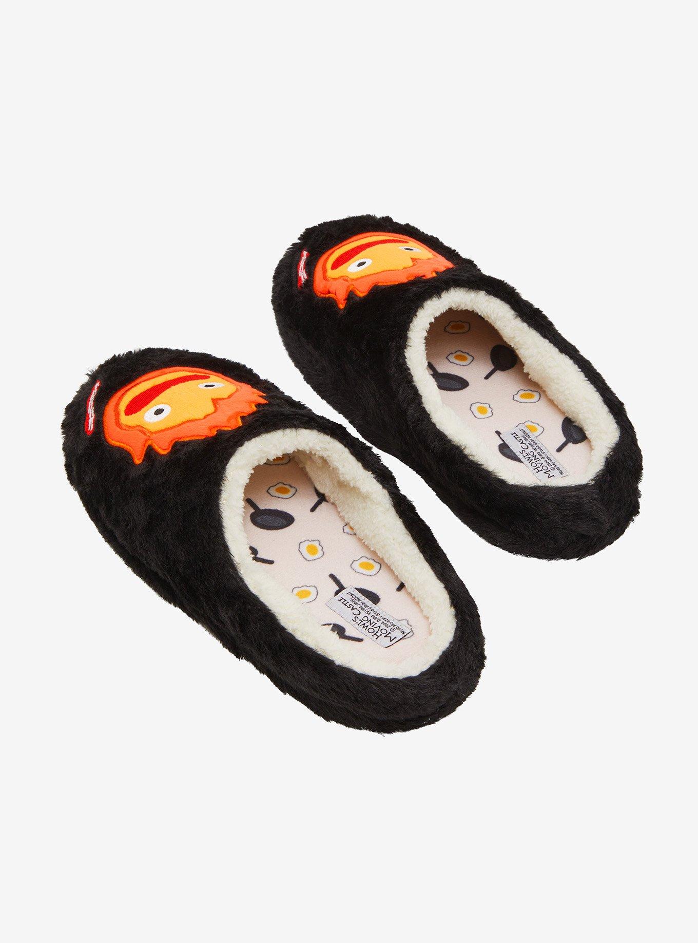 Studio Ghibli® Howl's Moving Castle Calcifer Plush Slippers, MULTI, alternate