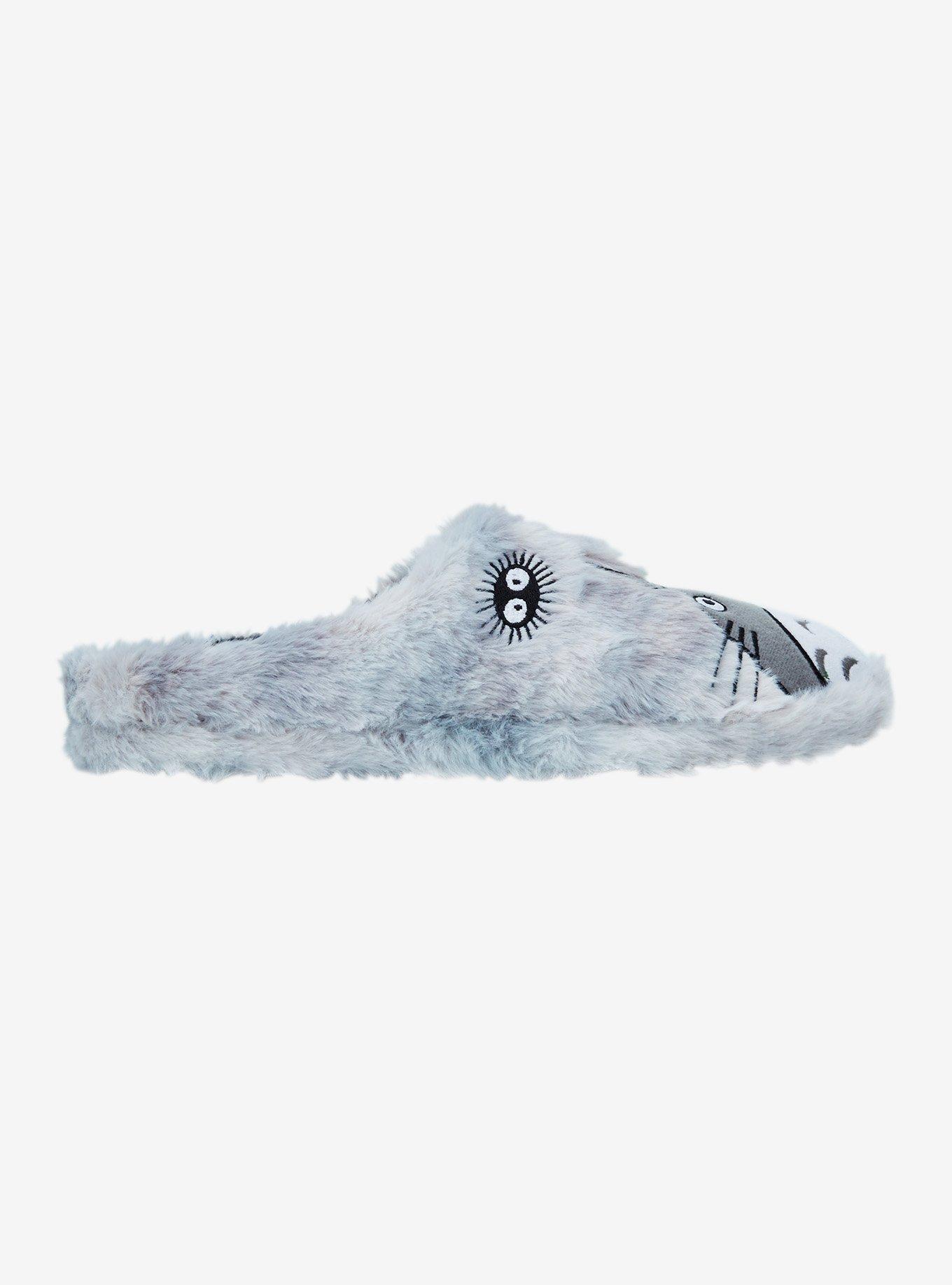Studio Ghibli® My Neighbor Totoro Fuzzy Grey Wash Slippers, MULTI, alternate