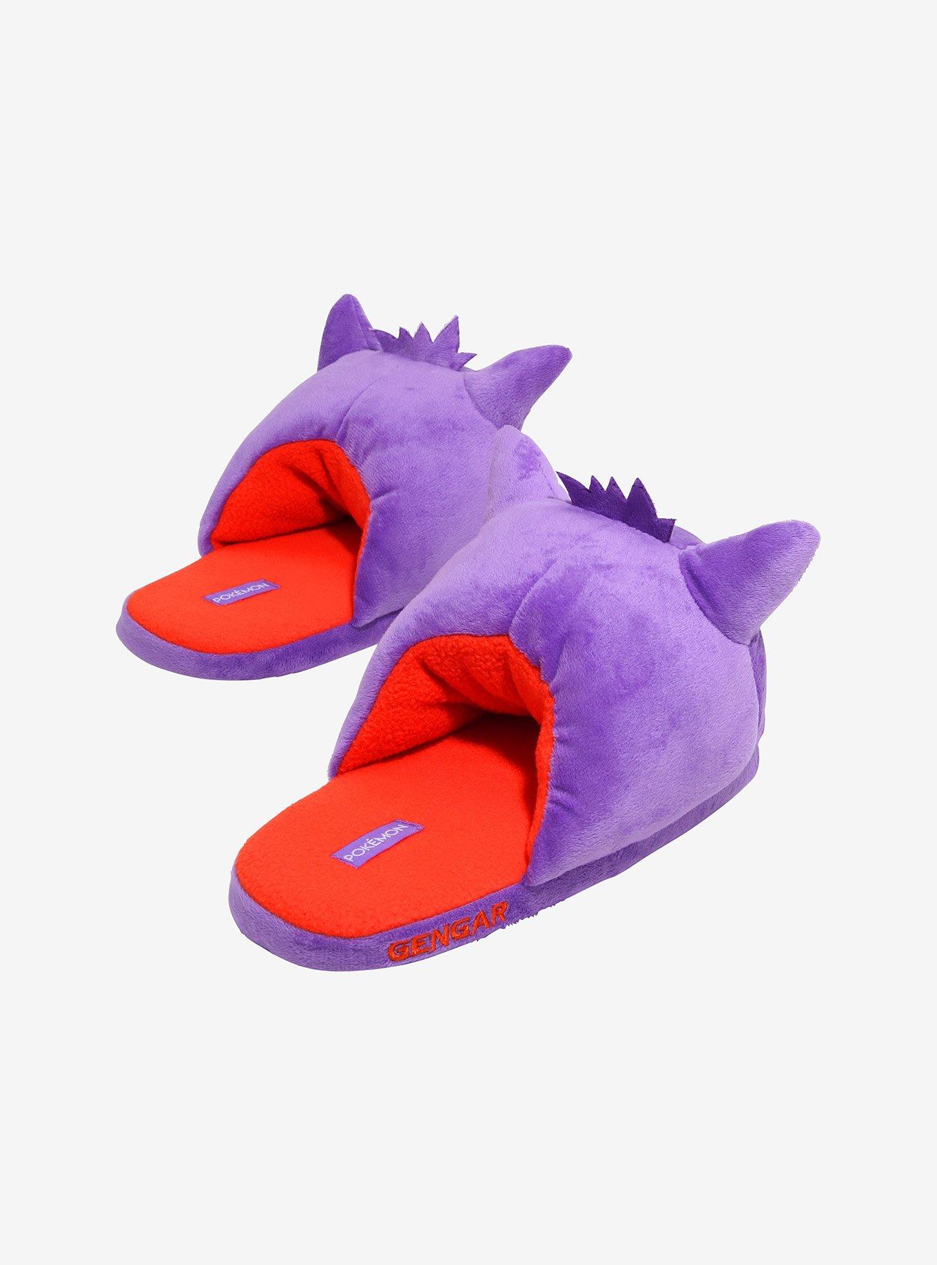 Pokemon Gengar Plush Slippers, MULTI, alternate