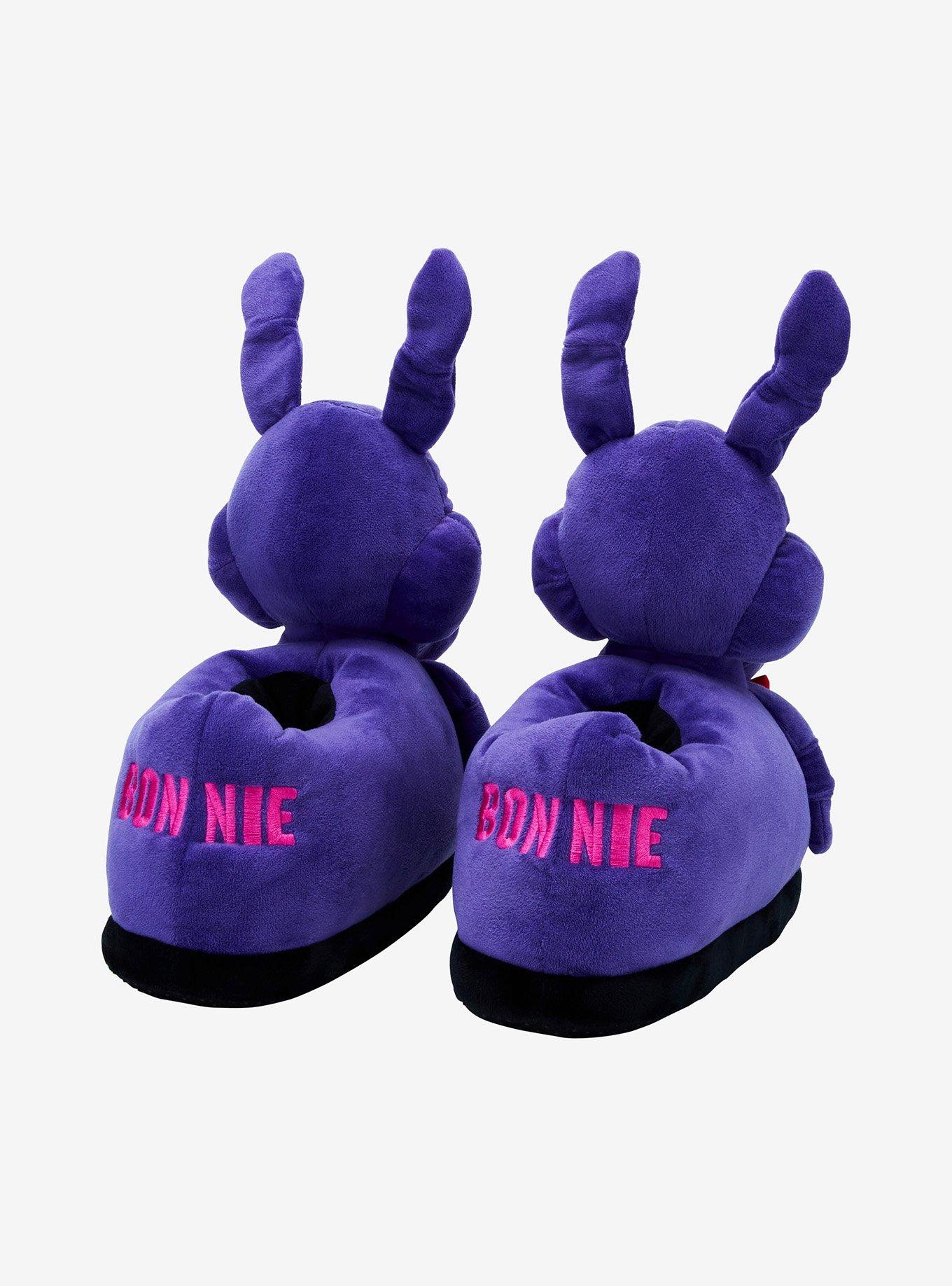 Five Nights At Freddy's Bonnie Plush Slippers, MULTI, alternate