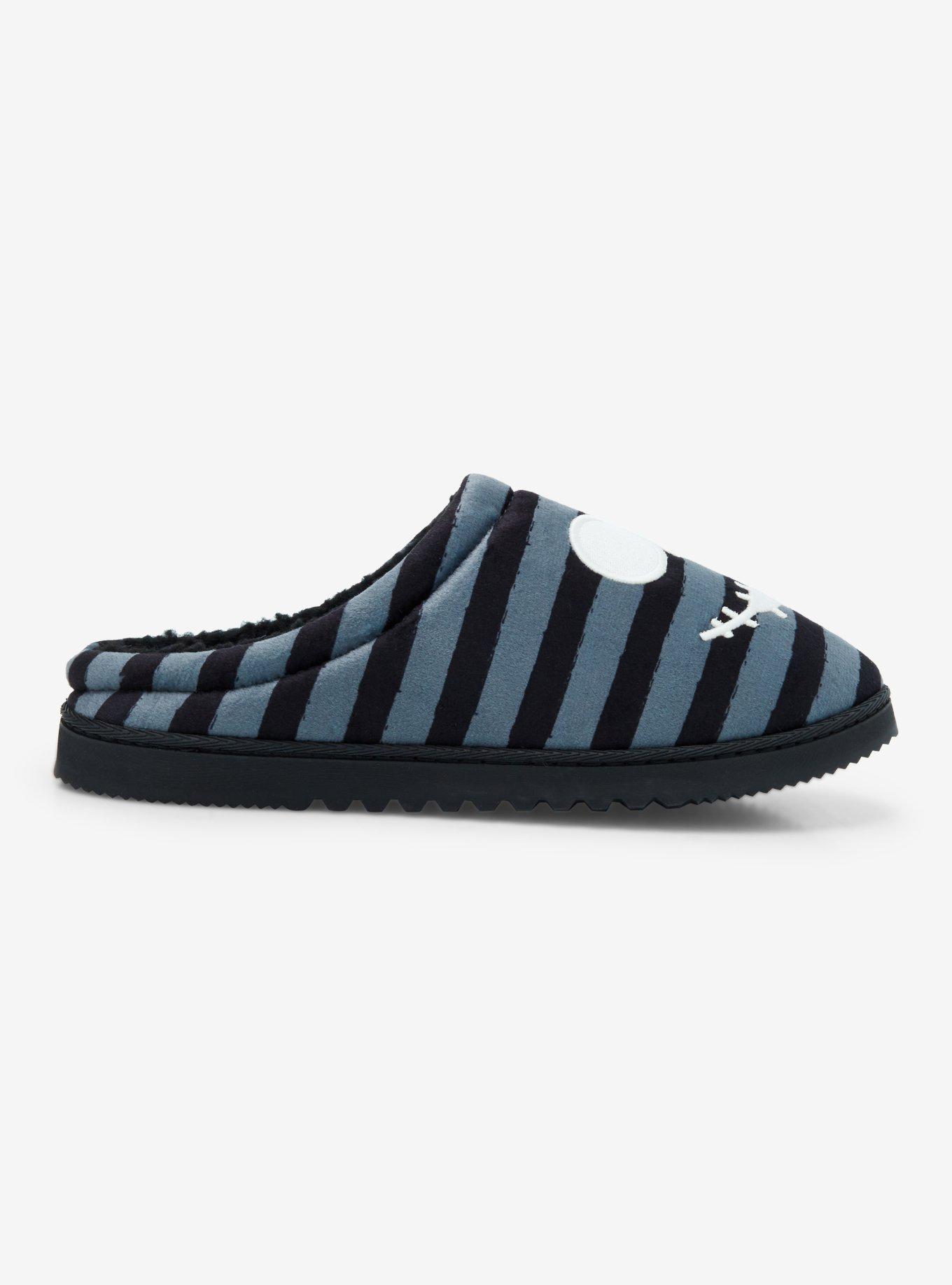 The Nightmare Before Christmas Jack Stripe Glow-In-The-Dark Slippers, MULTI, alternate