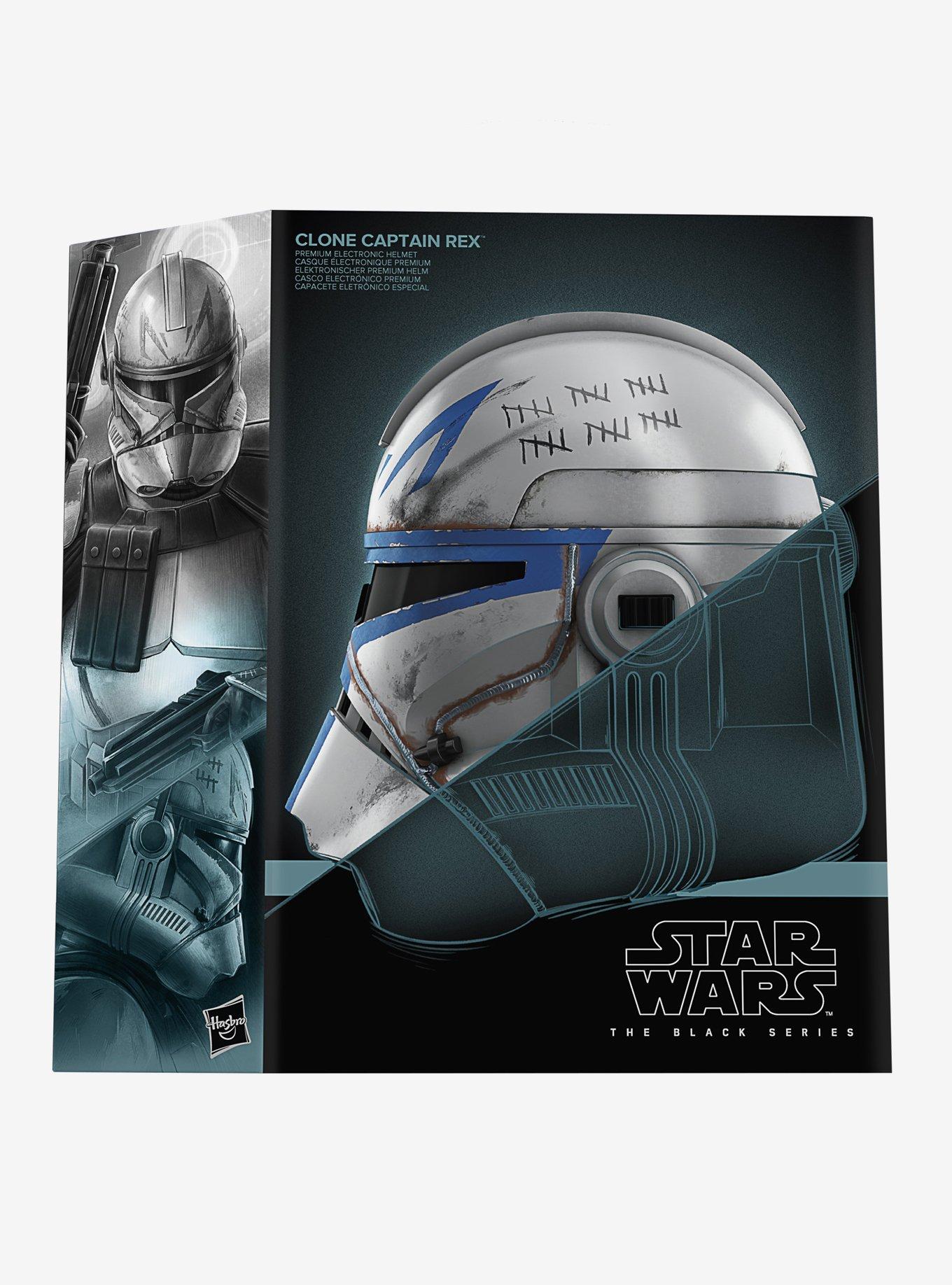 Hasbro Star Wars The Black Series Clone Captain Rex Replica Helmet, , alternate