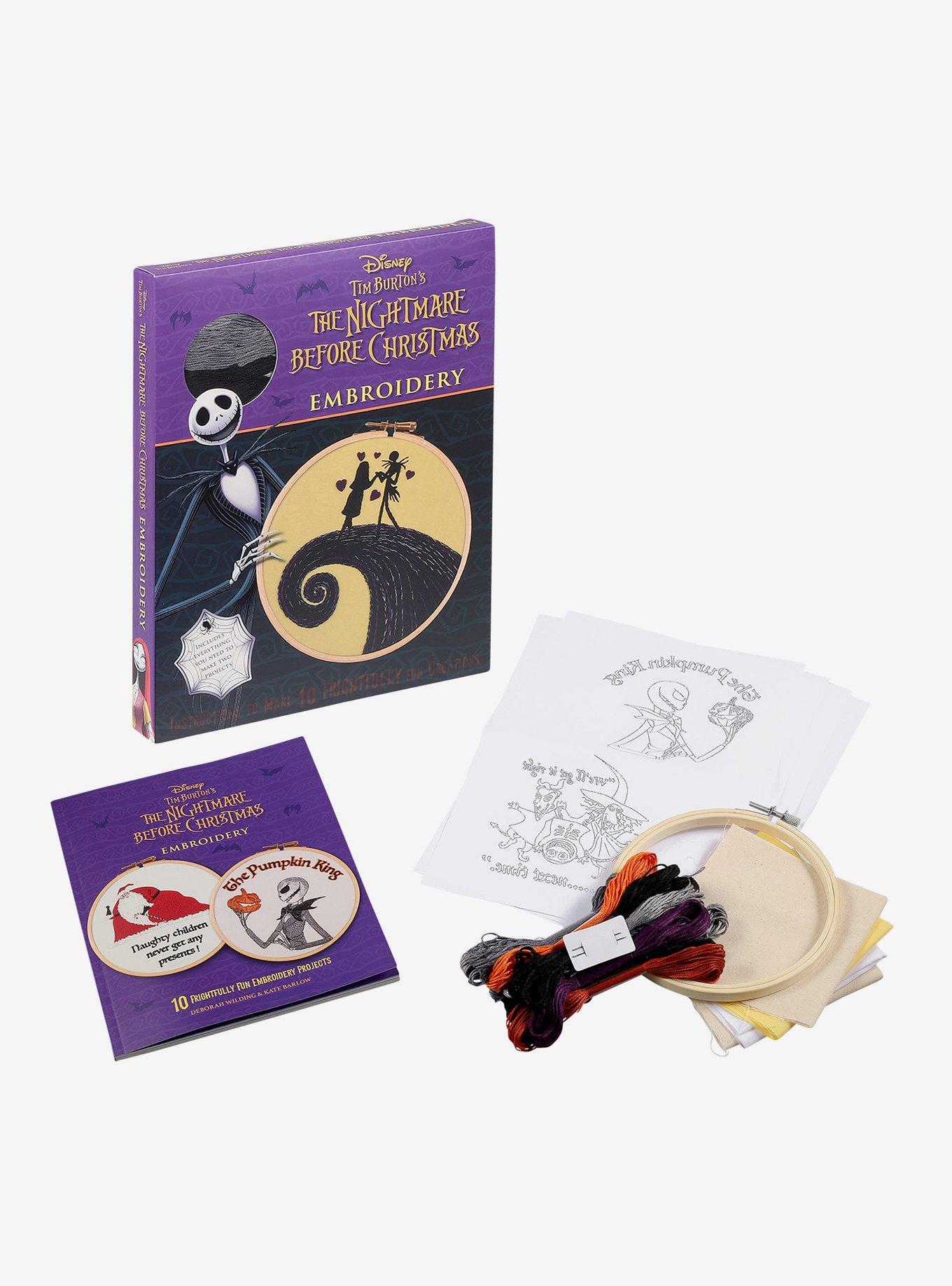 The Nightmare Before Christmas Embroidery Kit, , alternate