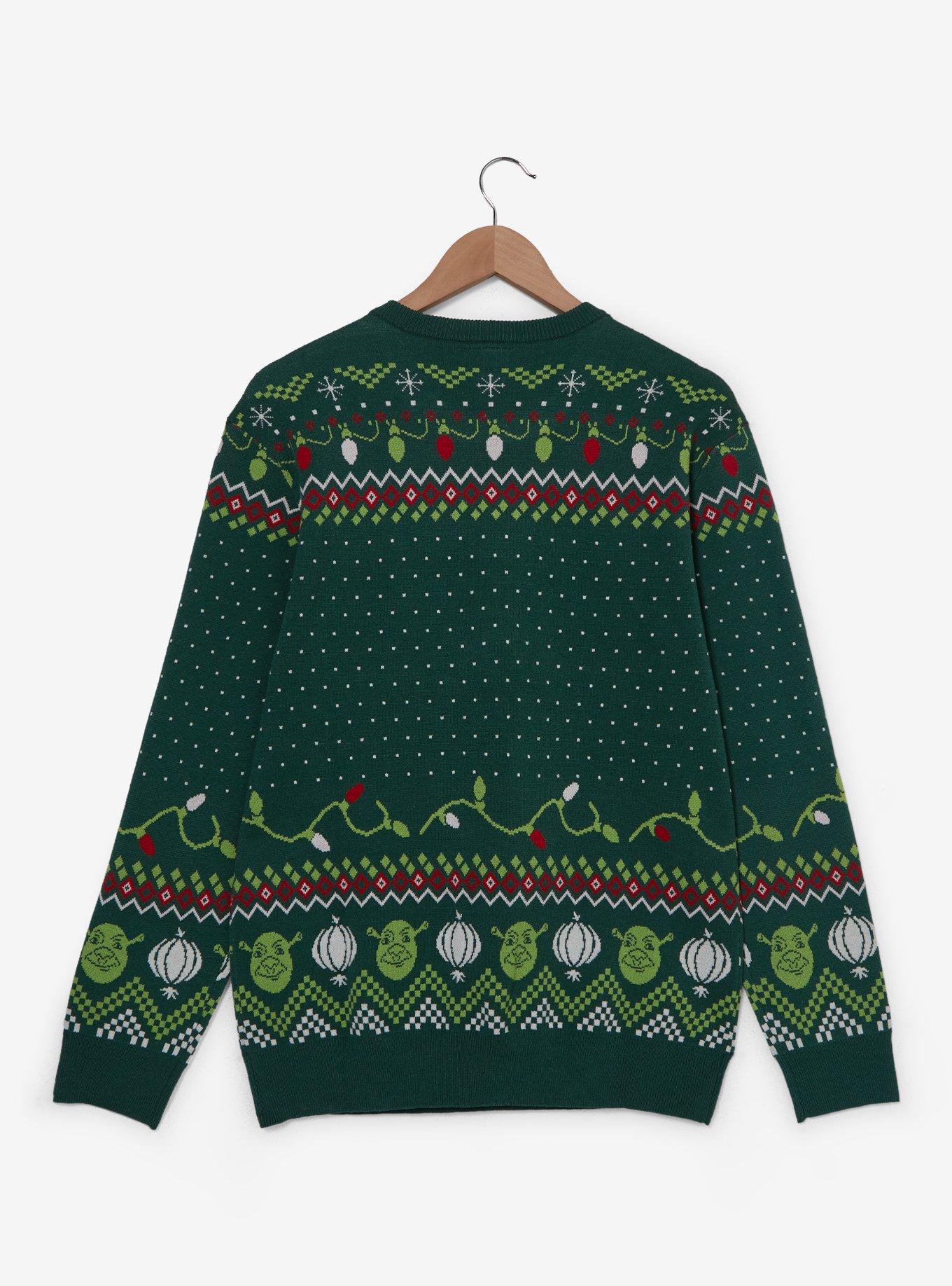 Shrek Donkey Holiday Sweater, , hi-res