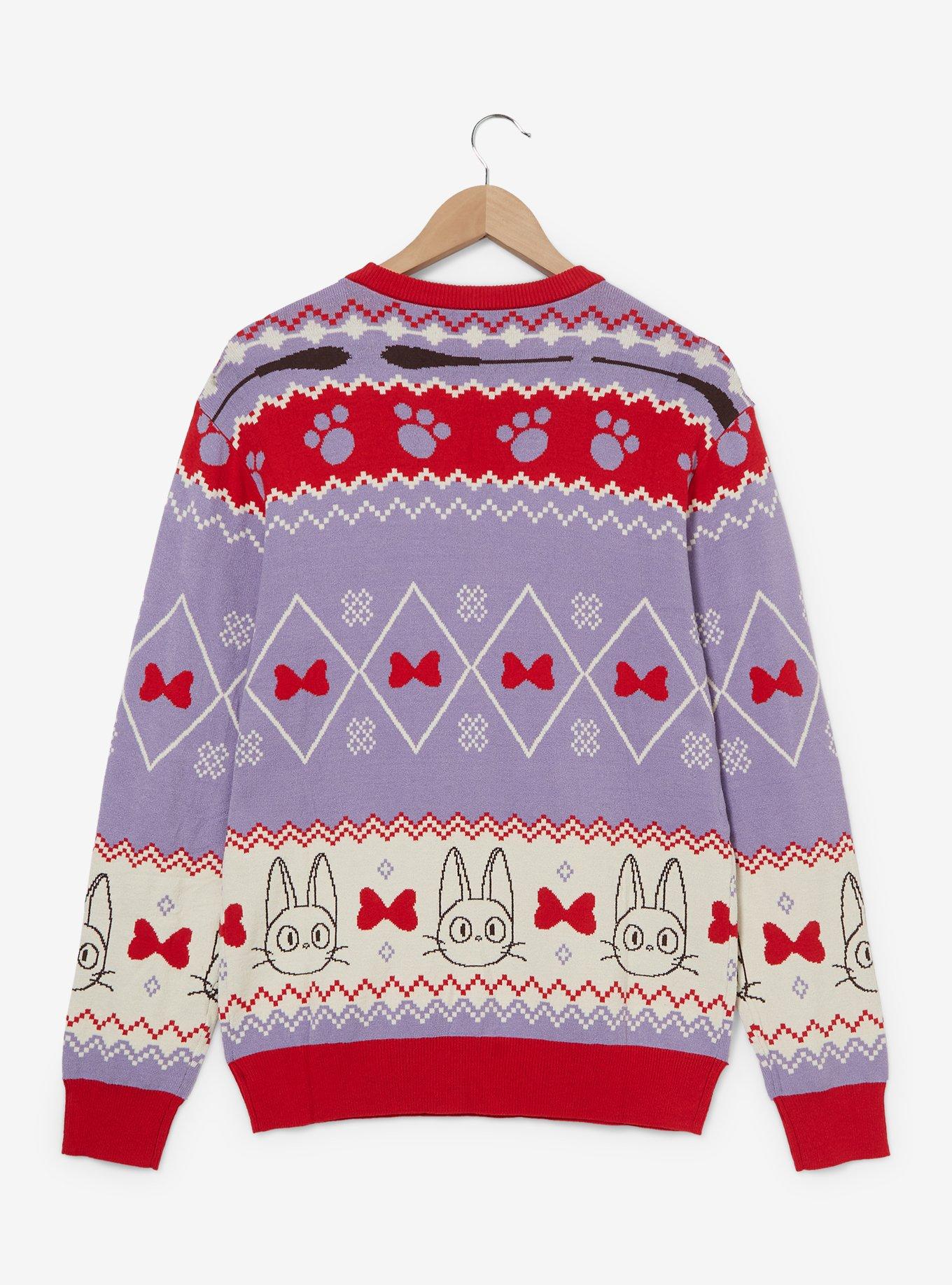 Our Universe Studio Ghibli Kiki's Delivery Service Patterned Holiday Sweater, MULTI, alternate