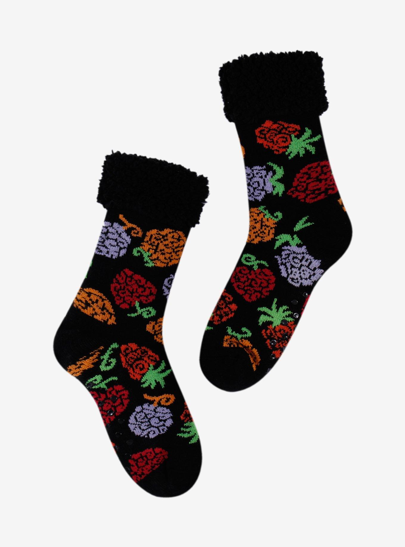 One Piece Devil Fruit Cozy Slipper Socks, , hi-res