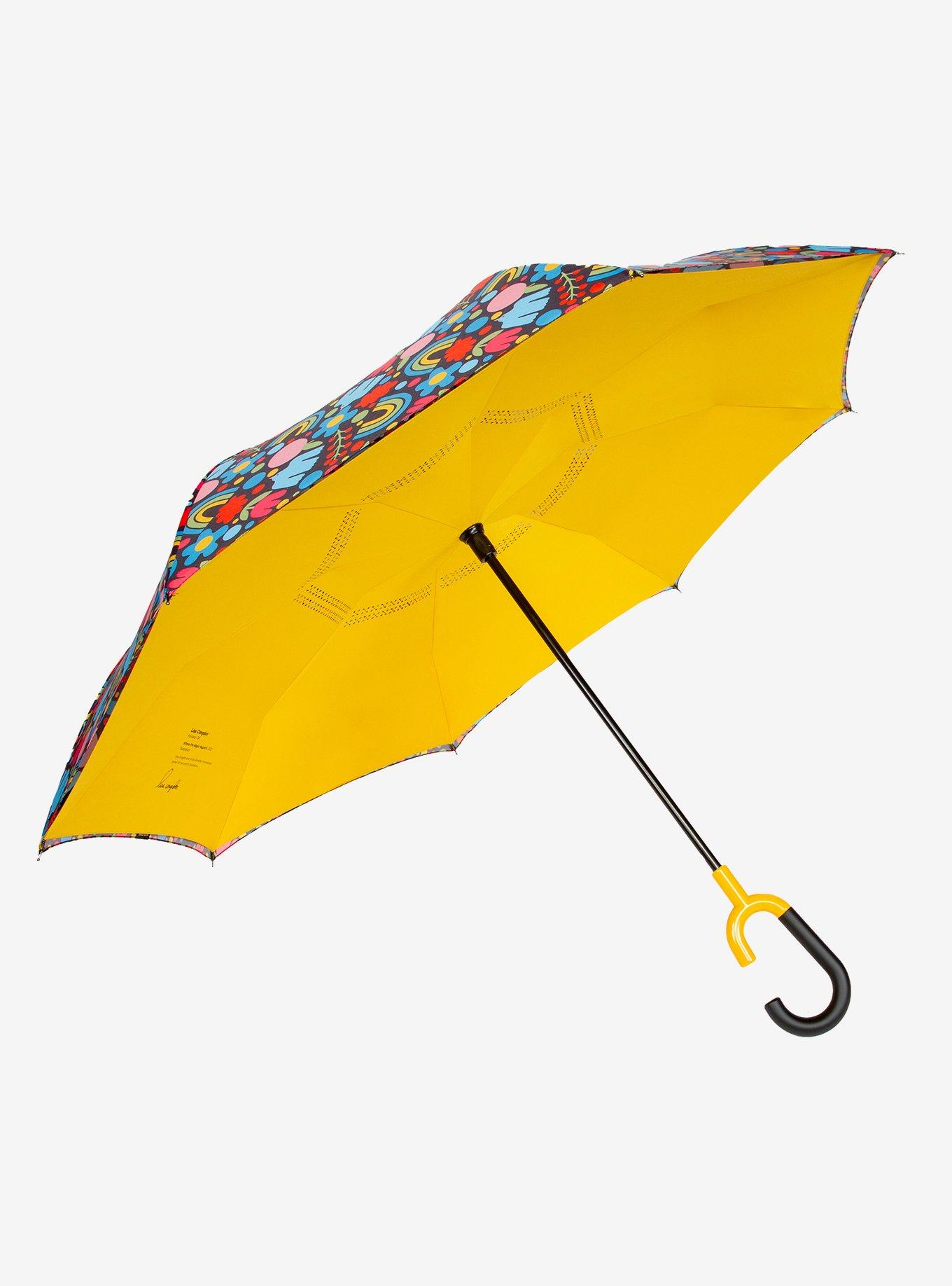 Reverse Close Stick Umbrella ShedRain x Lisa Congdon, , alternate