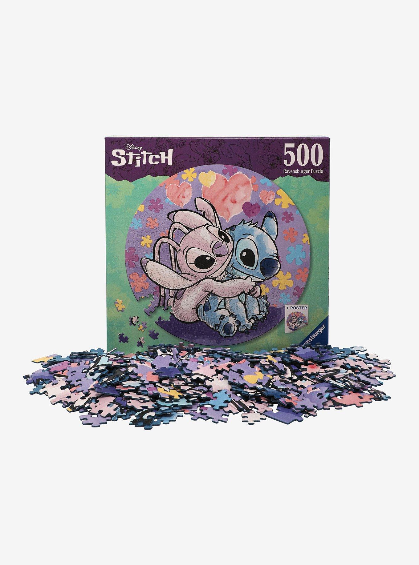 Disney Stitch & Angel Hug Puzzle, , hi-res