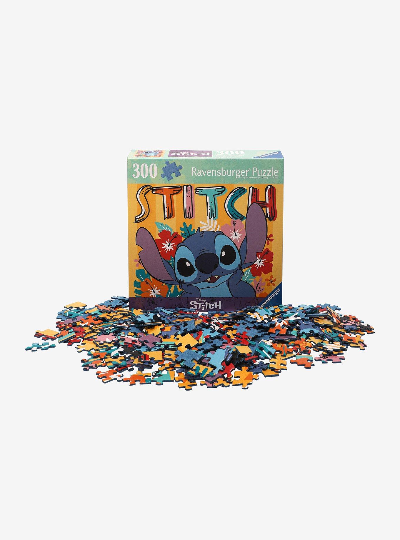 Disney Stitch Floral Portrait Puzzle, , alternate