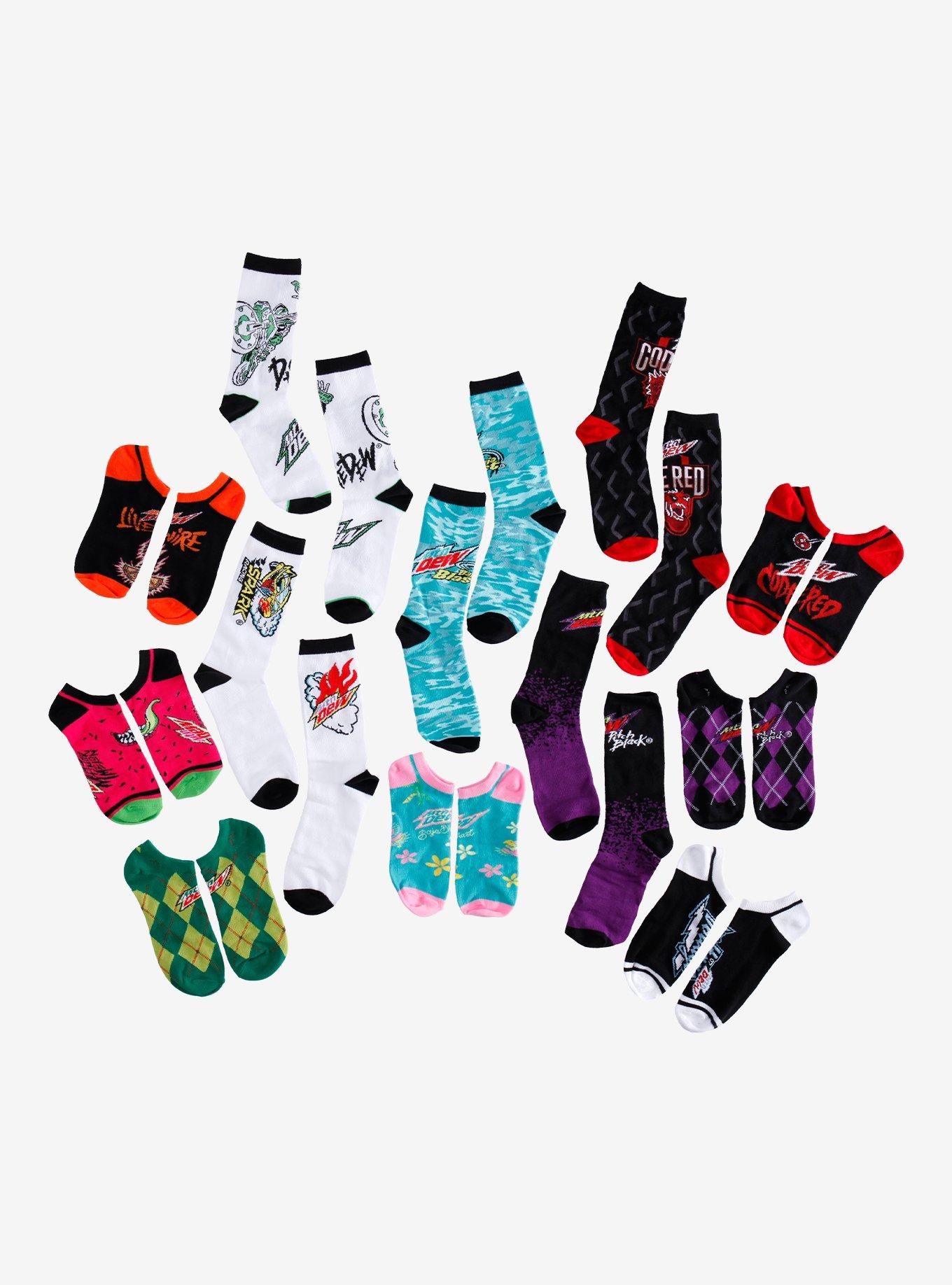 Mountain Dew 12 Days Of Socks Gift Set, , hi-res