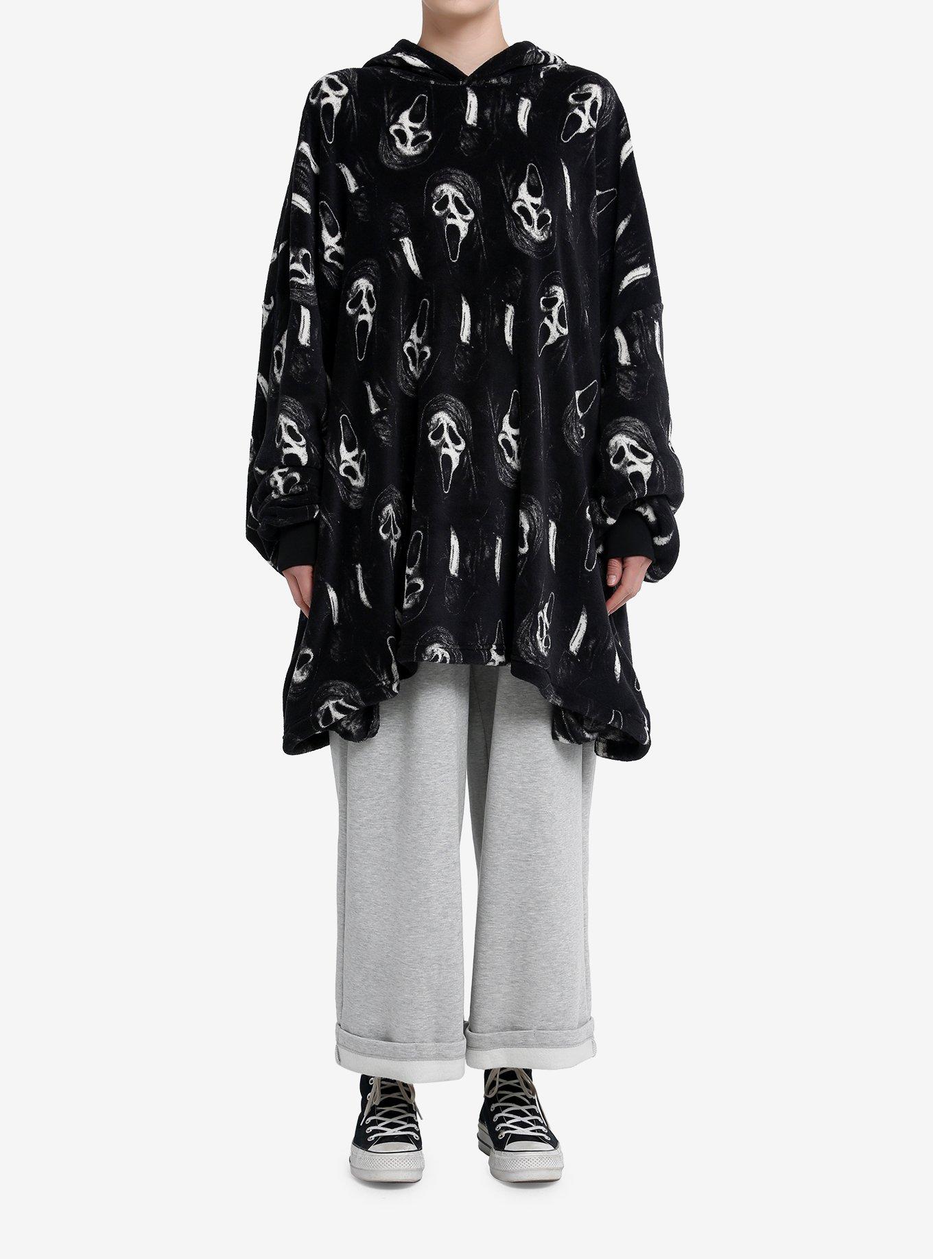 Ghost Face Oversized Hoodie, , alternate