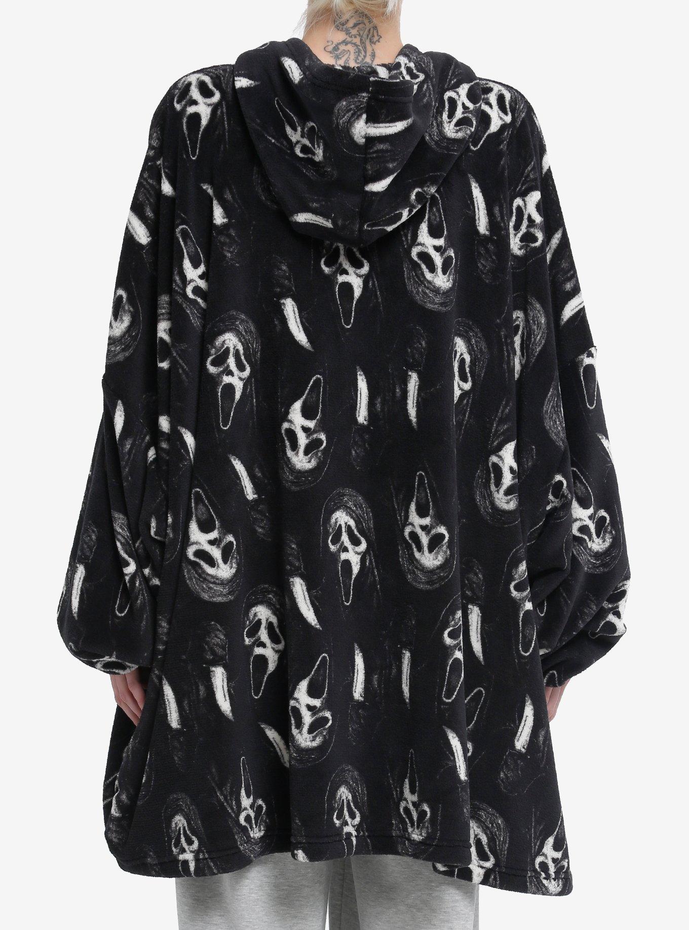 Ghost Face Oversized Hoodie, , alternate