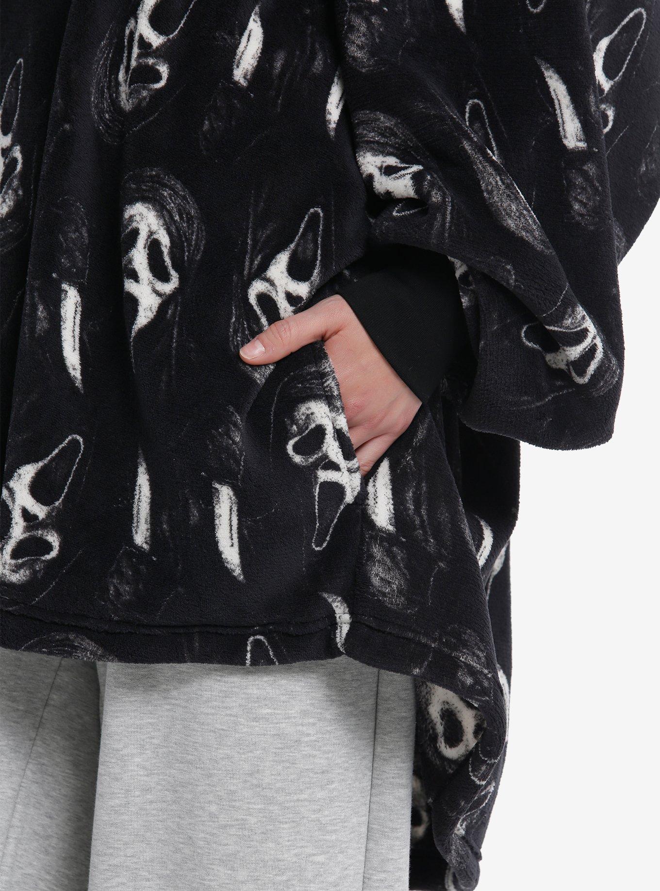 Ghost Face Oversized Hoodie, , alternate