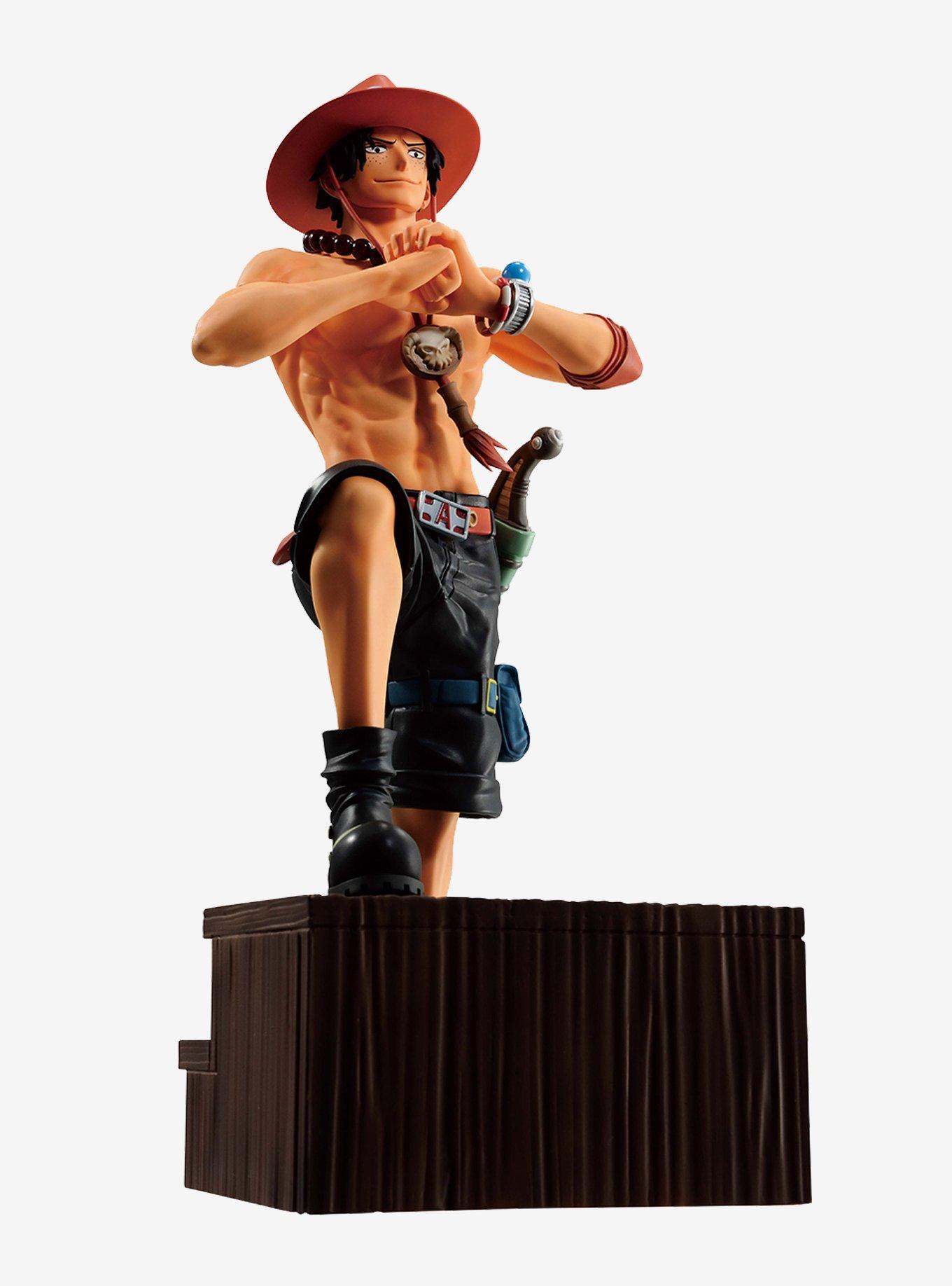 Bandai Spirits One Piece Ichibansho Masterlise Portgas D. Ace (Whitebeard Pirates) Figure, , hi-res