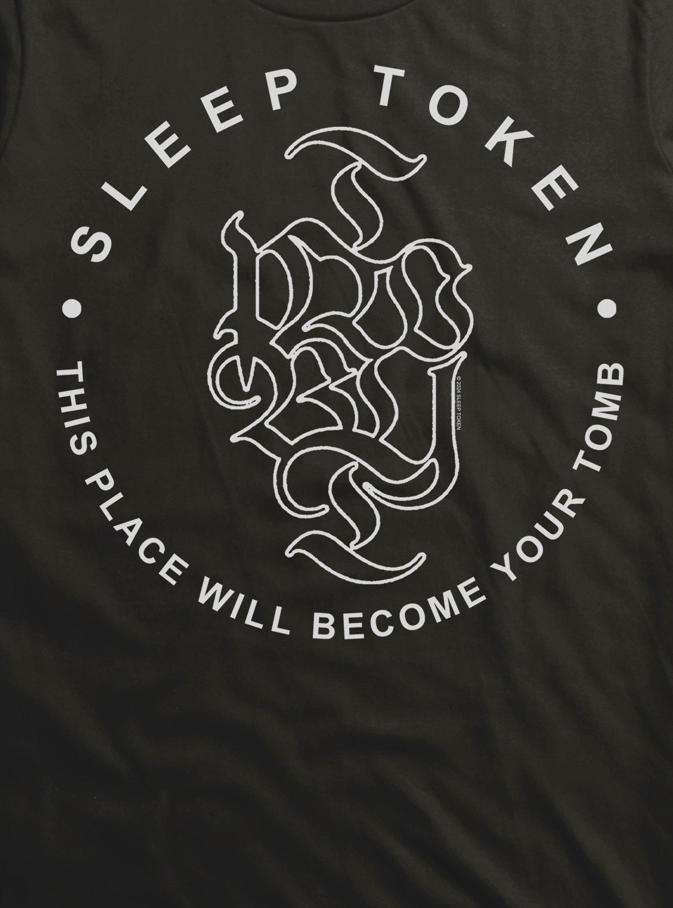 Sleep Token This Place Will Become Your Tomb T-Shirt, BLACK, alternate
