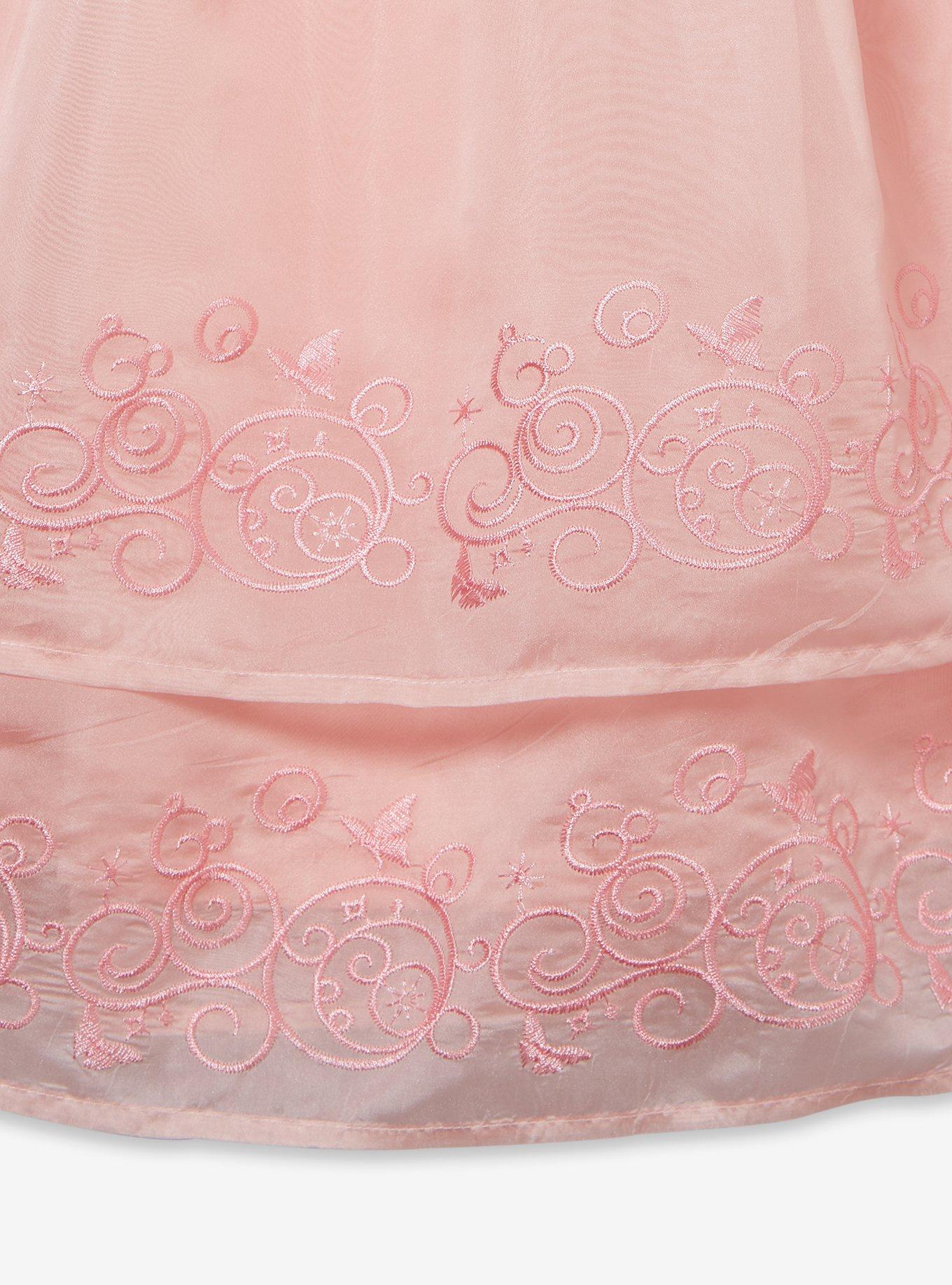 Wicked Glinda Bubble Smock Dress - BoxLunch Exclusive, LIGHT PINK, alternate